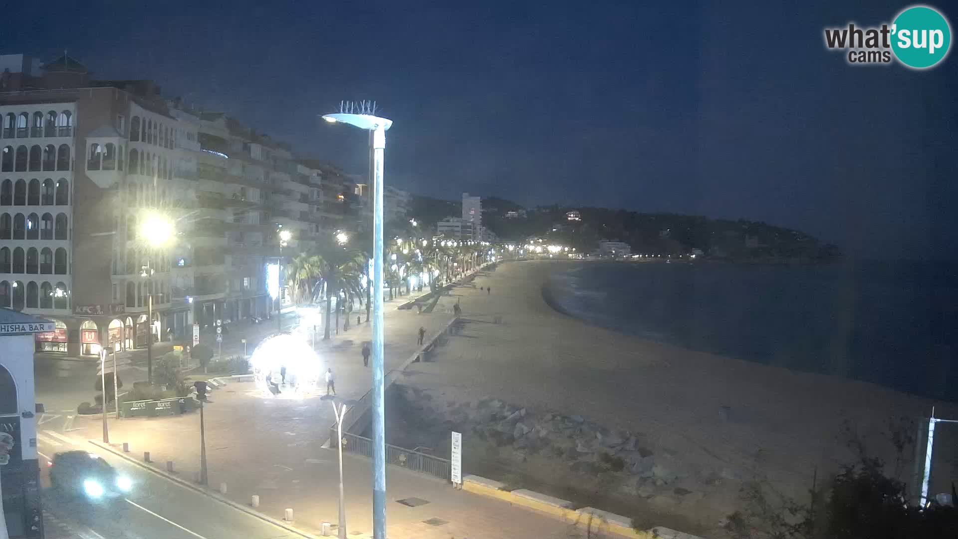 Web kamera Lloret de Mar – plaža