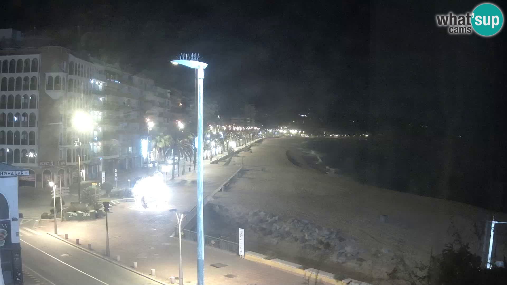 Webcam Lloret de Mar – the main beach – – Costa Brava – Spain
