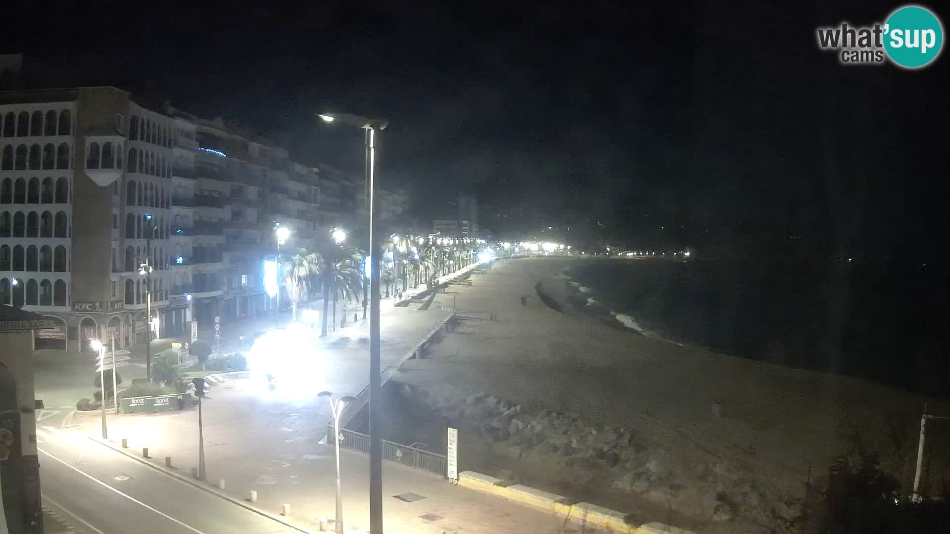 Web kamera Lloret de Mar – plaža