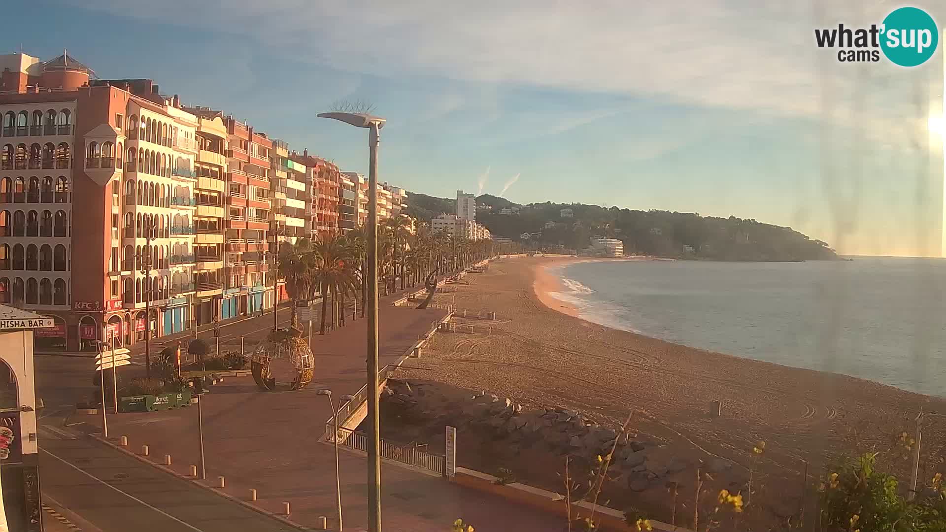 Webcam live Lloret de Mar – la spiaggia principale