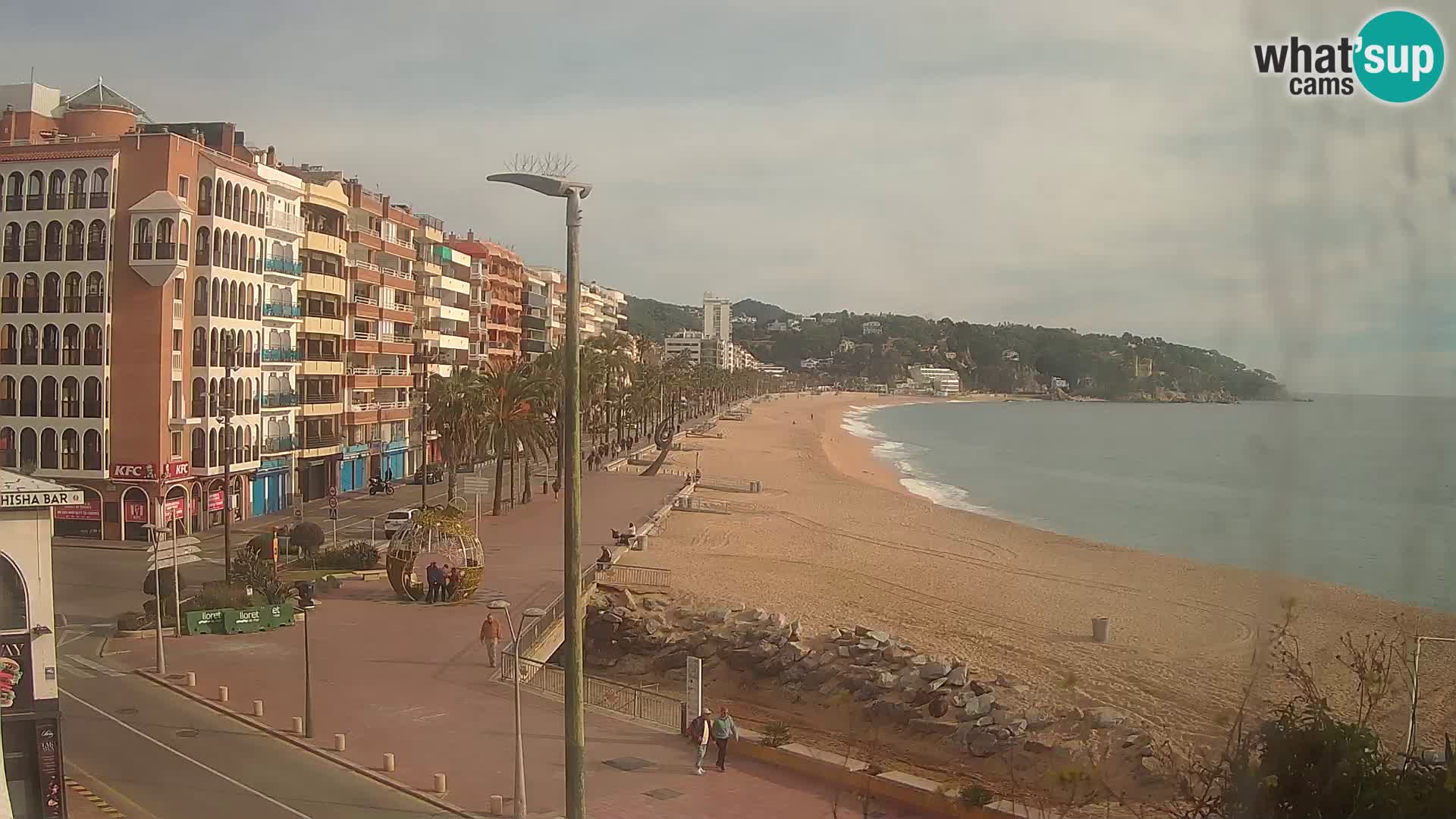Webcam live Lloret de Mar – la spiaggia principale