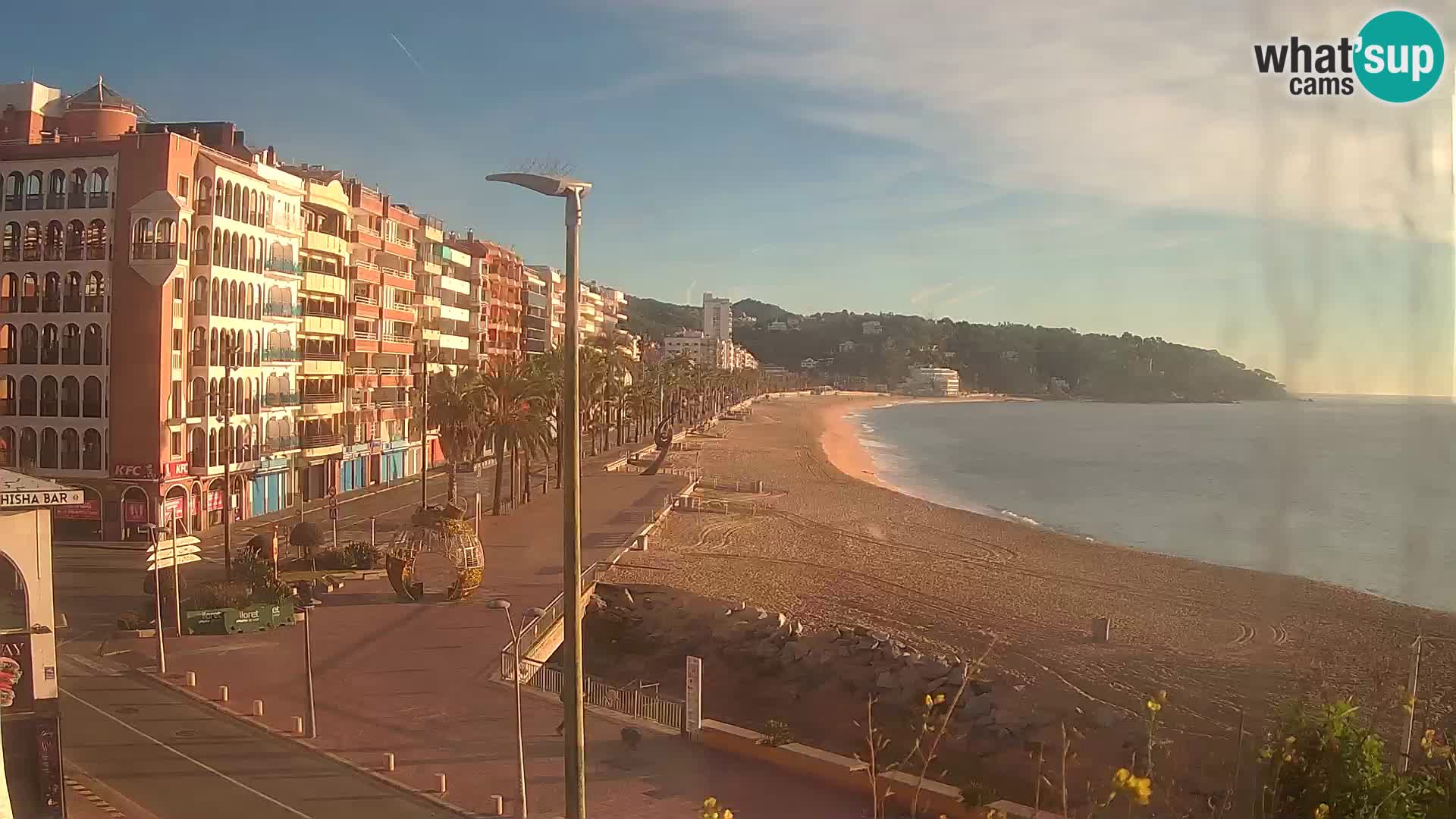 Webcam live Lloret de Mar – la spiaggia principale