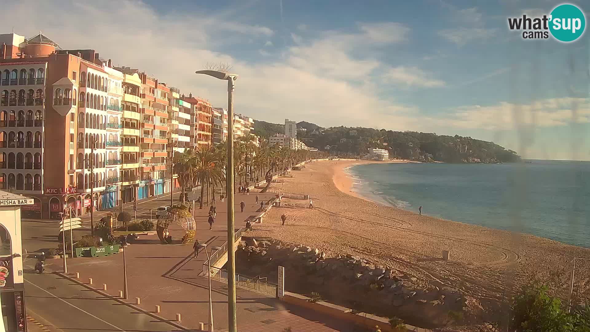 Webcam live Lloret de Mar – la spiaggia principale