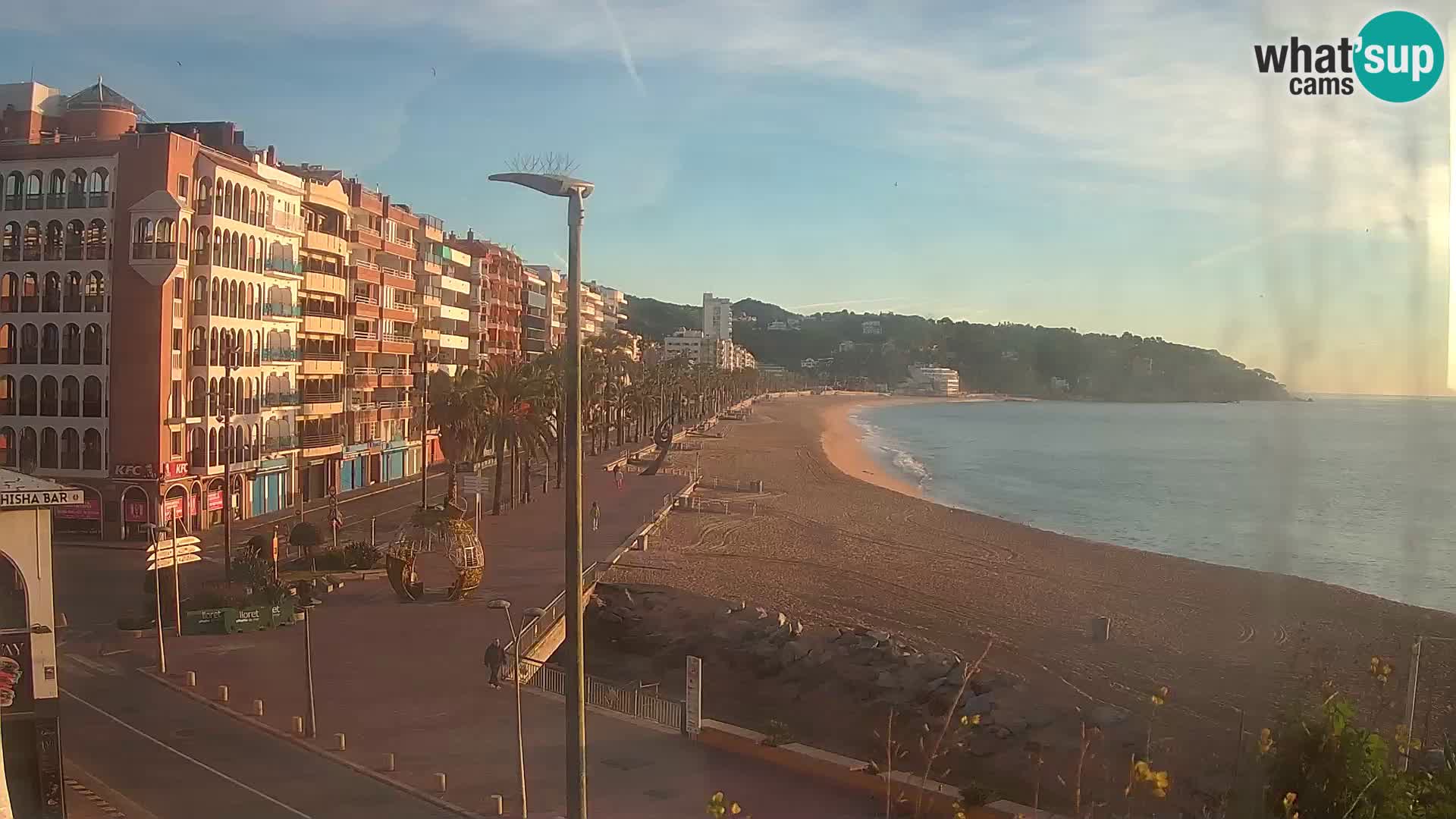 Webcam streaming Lloret de Mar – Plage