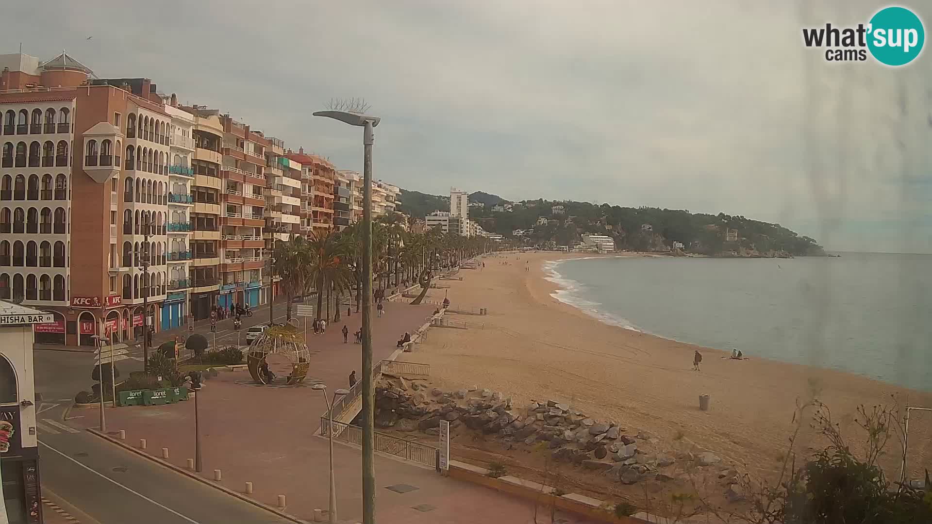 Webcam streaming Lloret de Mar – Plage