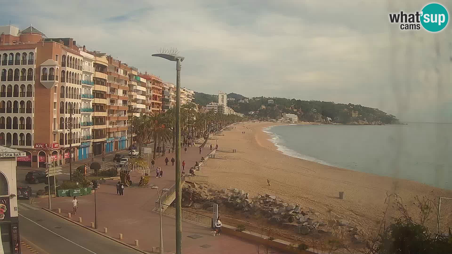 Webcam streaming Lloret de Mar – Plage