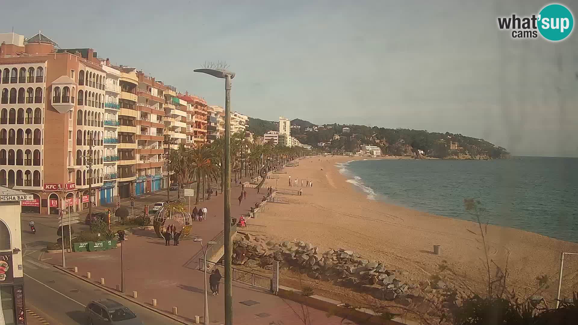 Webcam Live Lloret de Mar – La plage