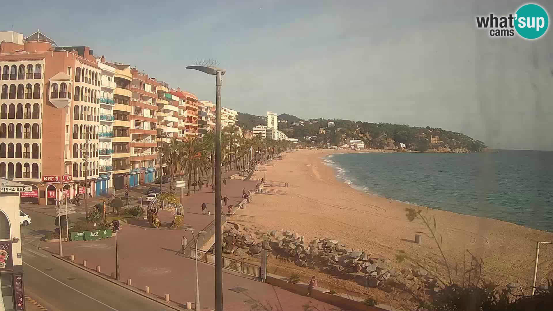 Webcam streaming Lloret de Mar – Plage