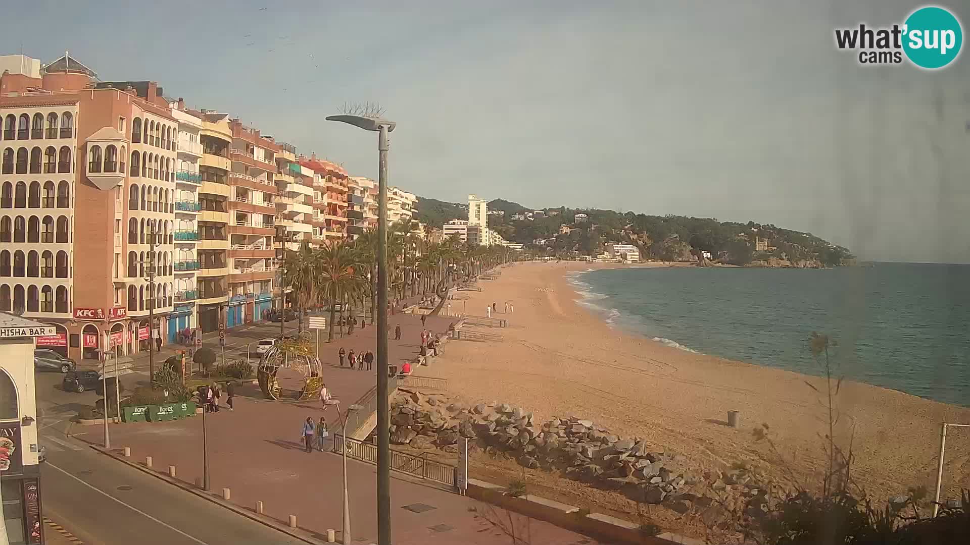 Webcam streaming Lloret de Mar – Plage