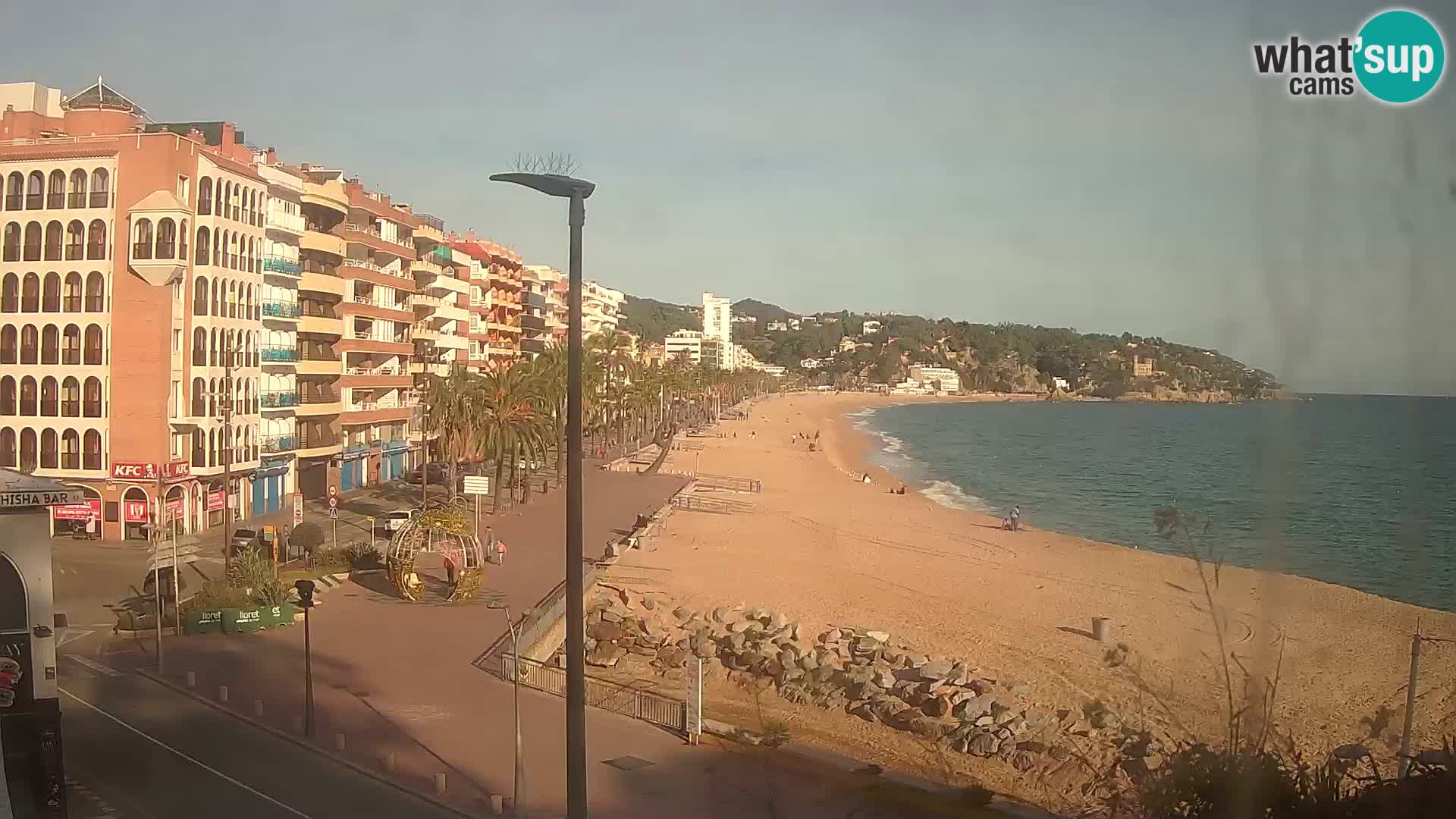 Kamera v živo Lloret de Mar – plaža