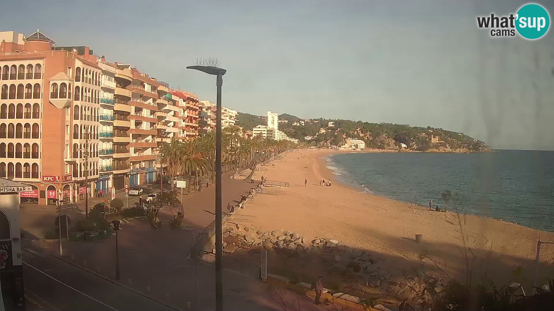 Webcam Live Lloret de Mar – La plage
