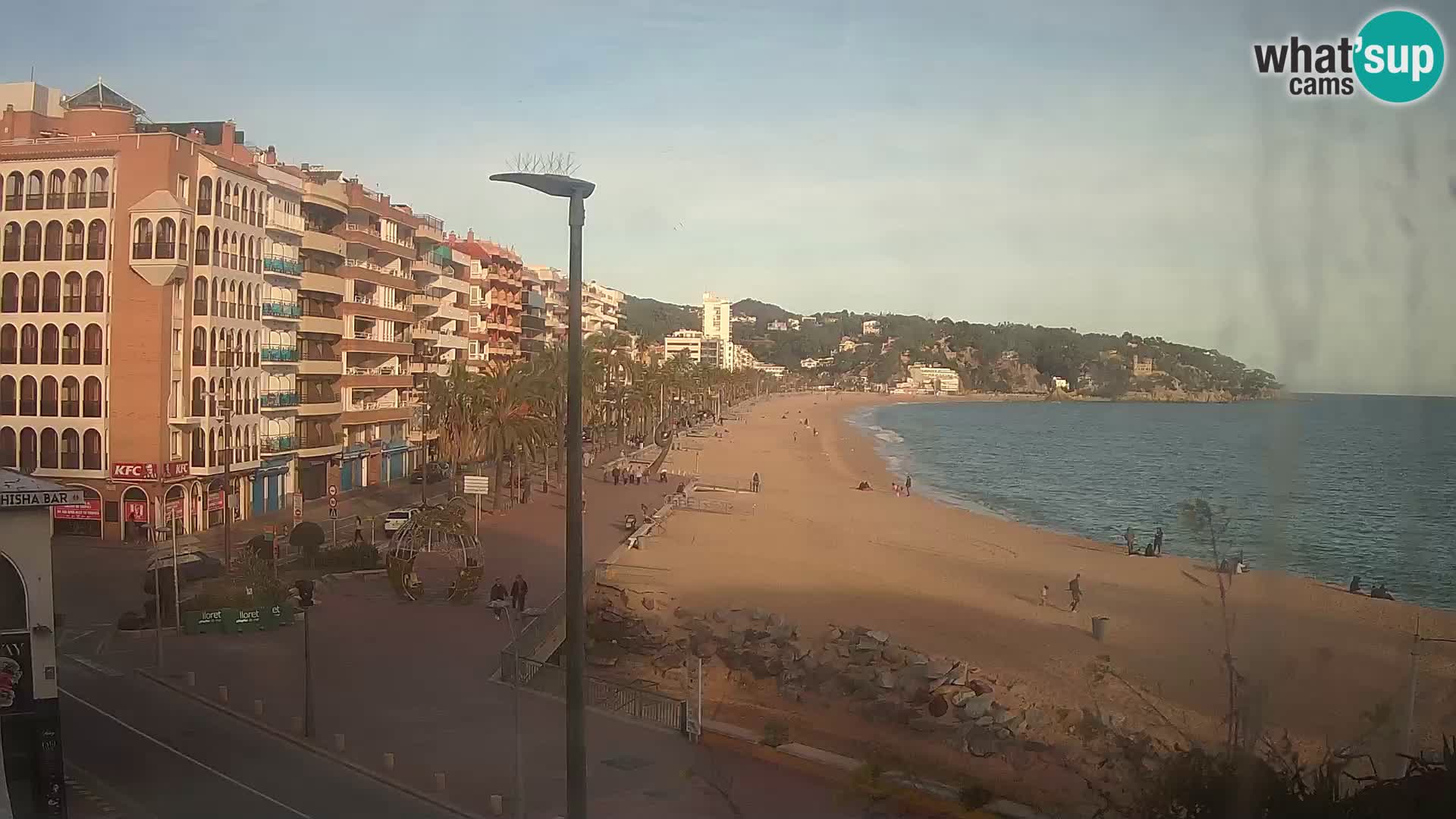 Webcam streaming Lloret de Mar – Plage