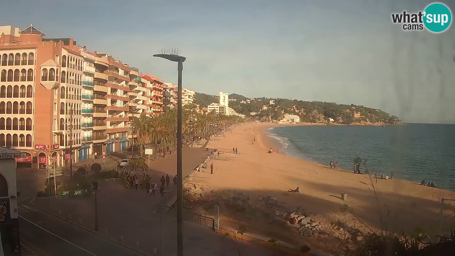 Kamera v živo Lloret de Mar – Glavna plaža