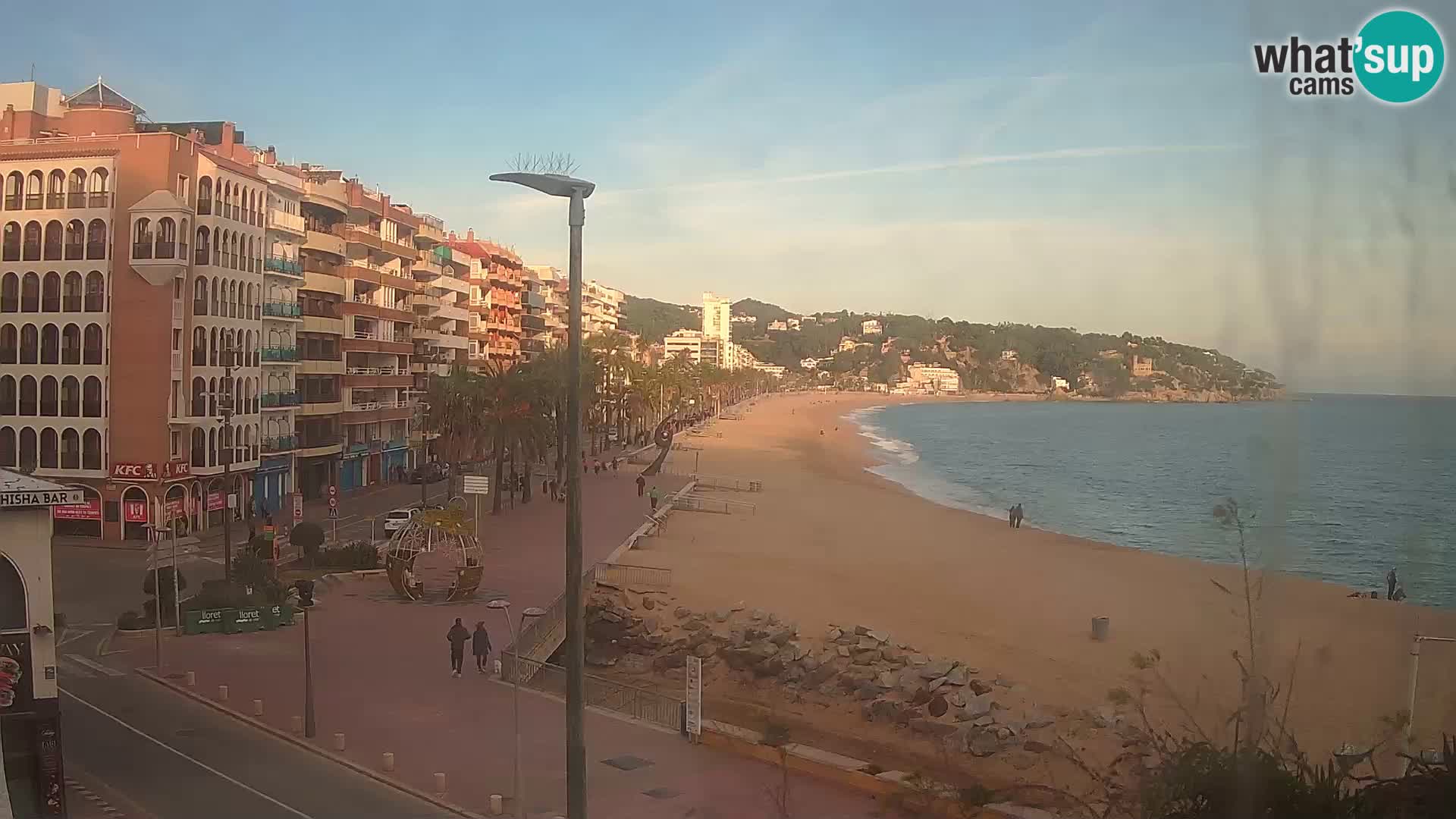 Webcam live Lloret de Mar – Hauptstrand