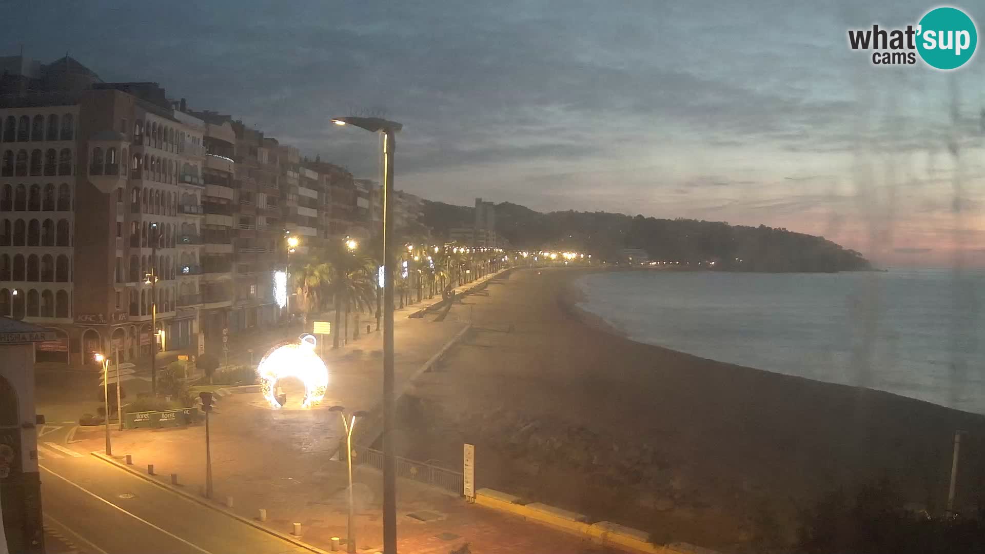 Kamera v živo Lloret de Mar – plaža