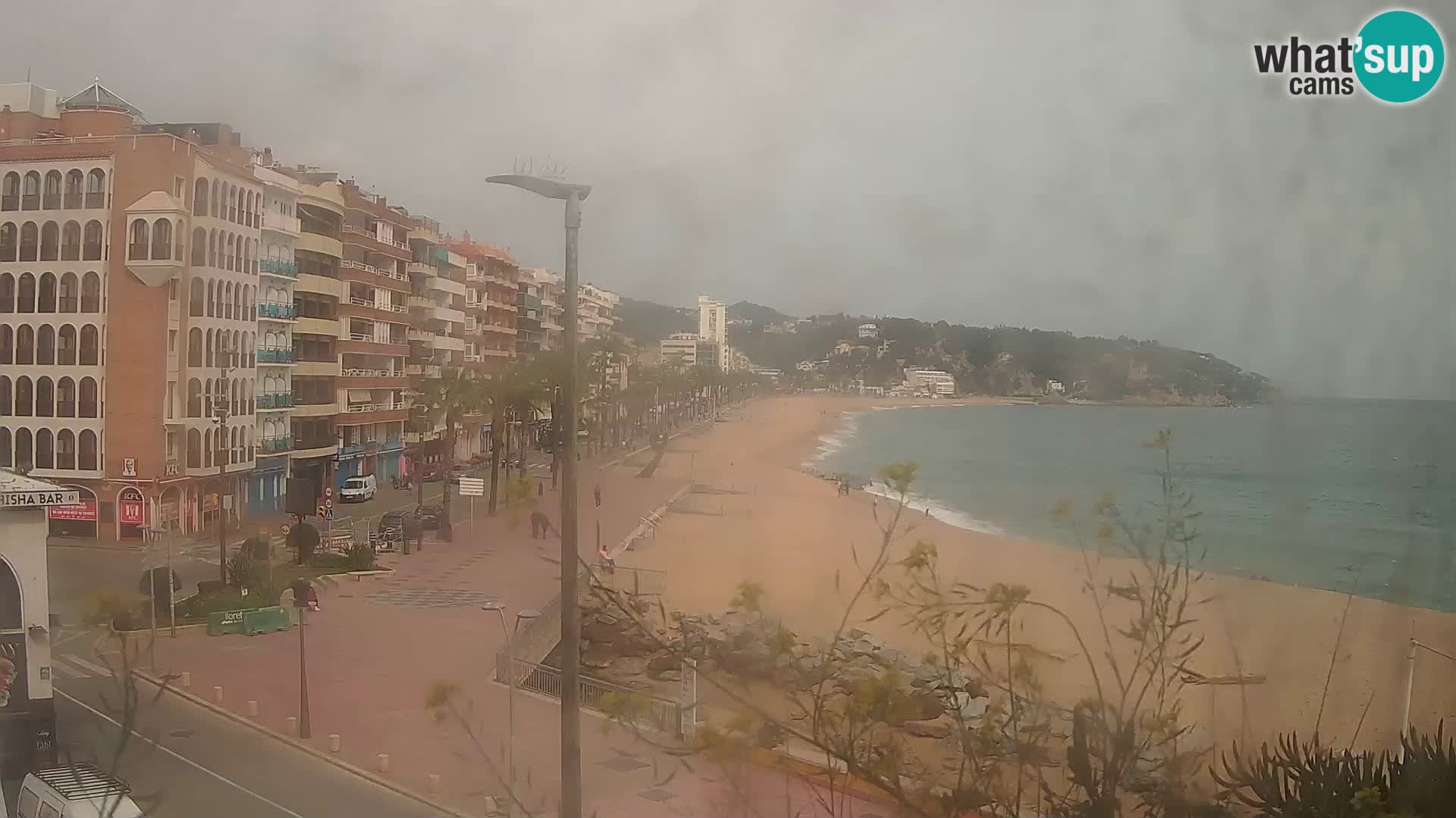 Webcam Lloret de Mar – the main beach – – Costa Brava – Spain