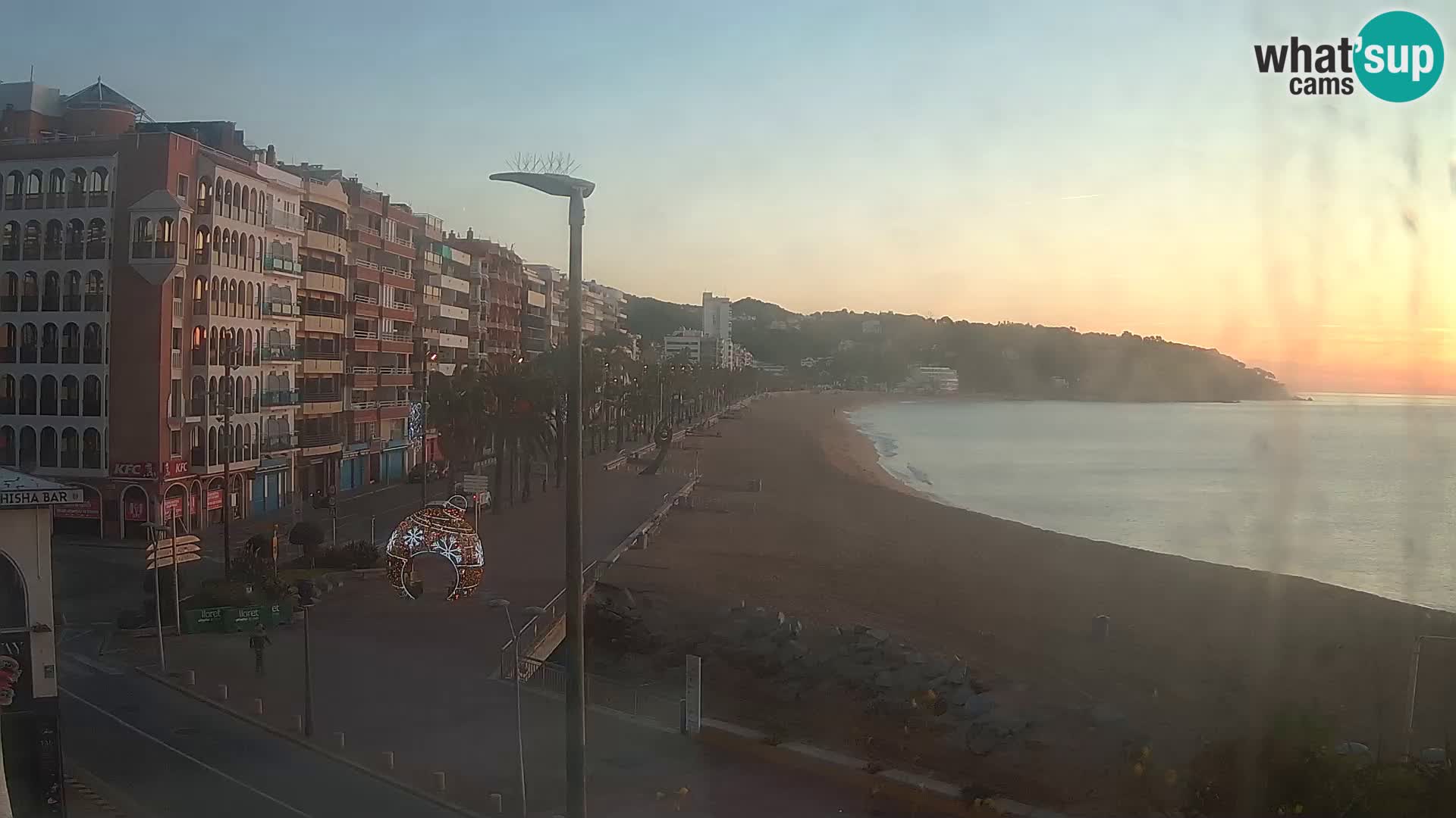 Web kamera Lloret de Mar – plaža