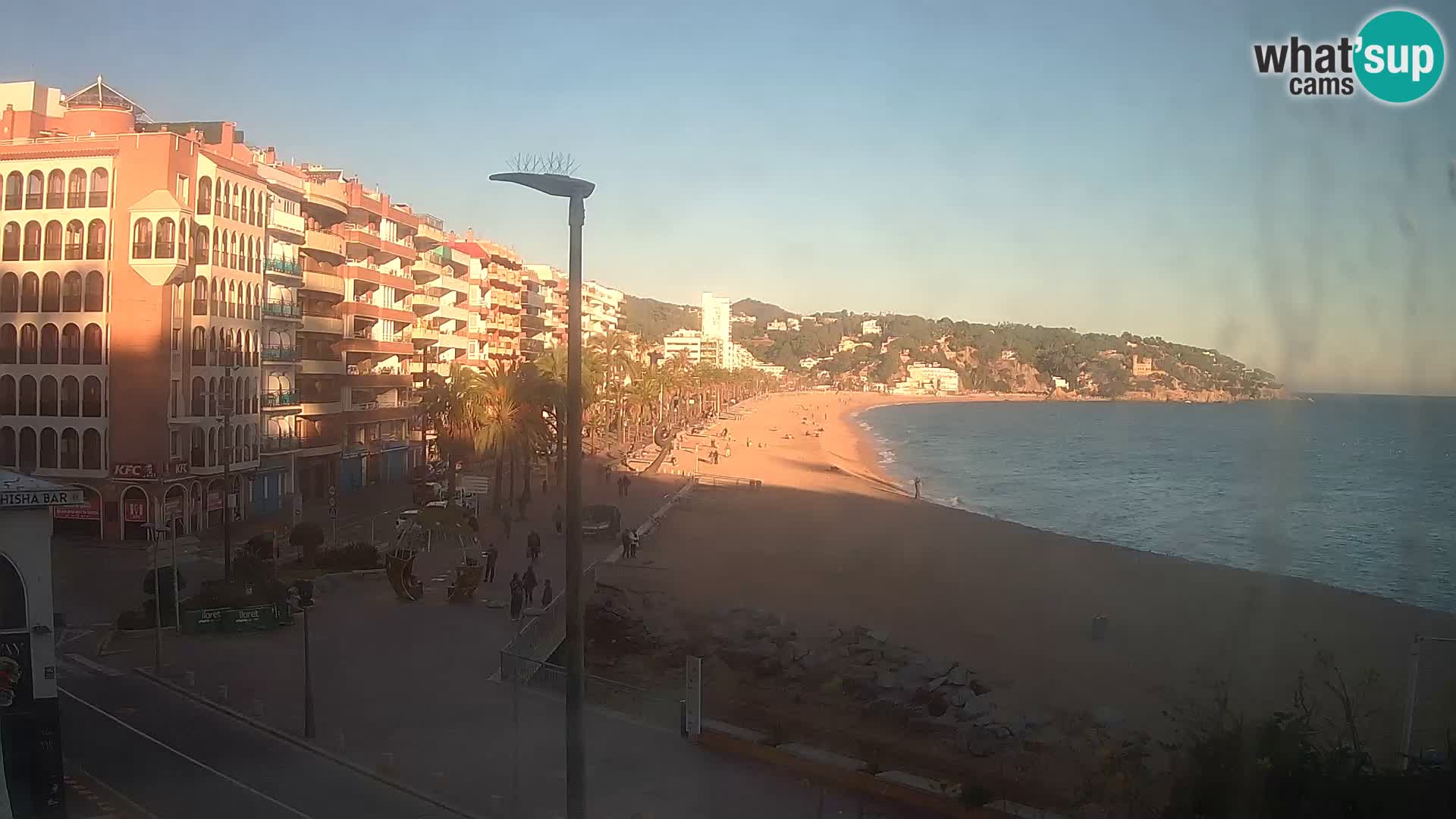 Kamera v živo Lloret de Mar – plaža