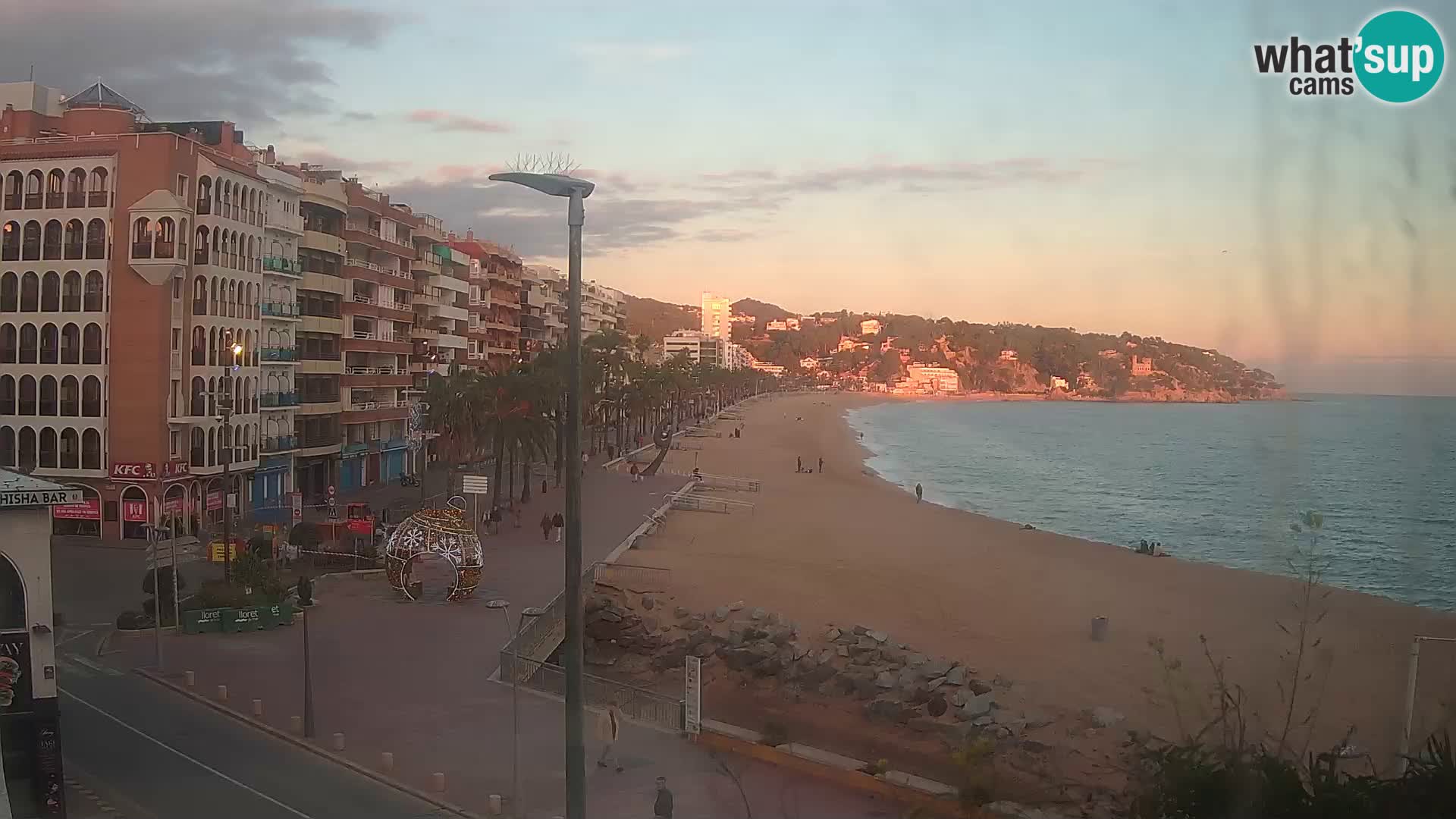 Webcam live Lloret de Mar – la spiaggia principale
