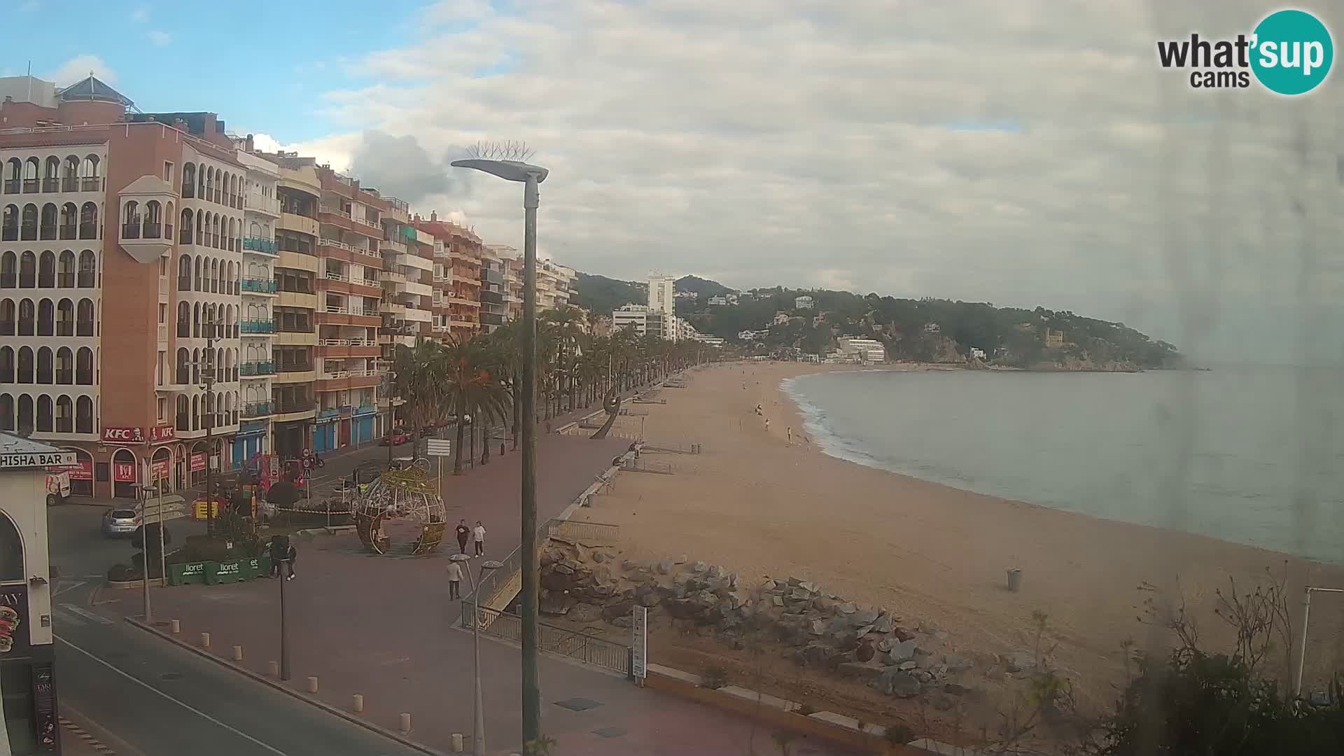Kamera v živo Lloret de Mar – plaža