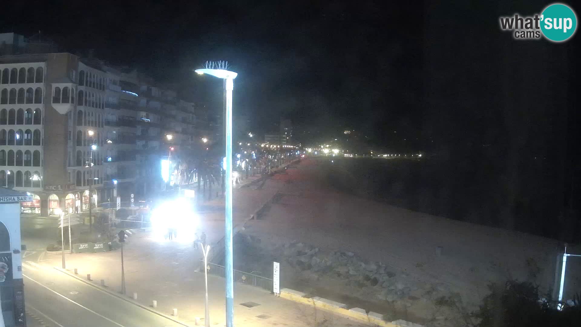 Webcam Lloret de Mar – the main beach – – Costa Brava – Spain