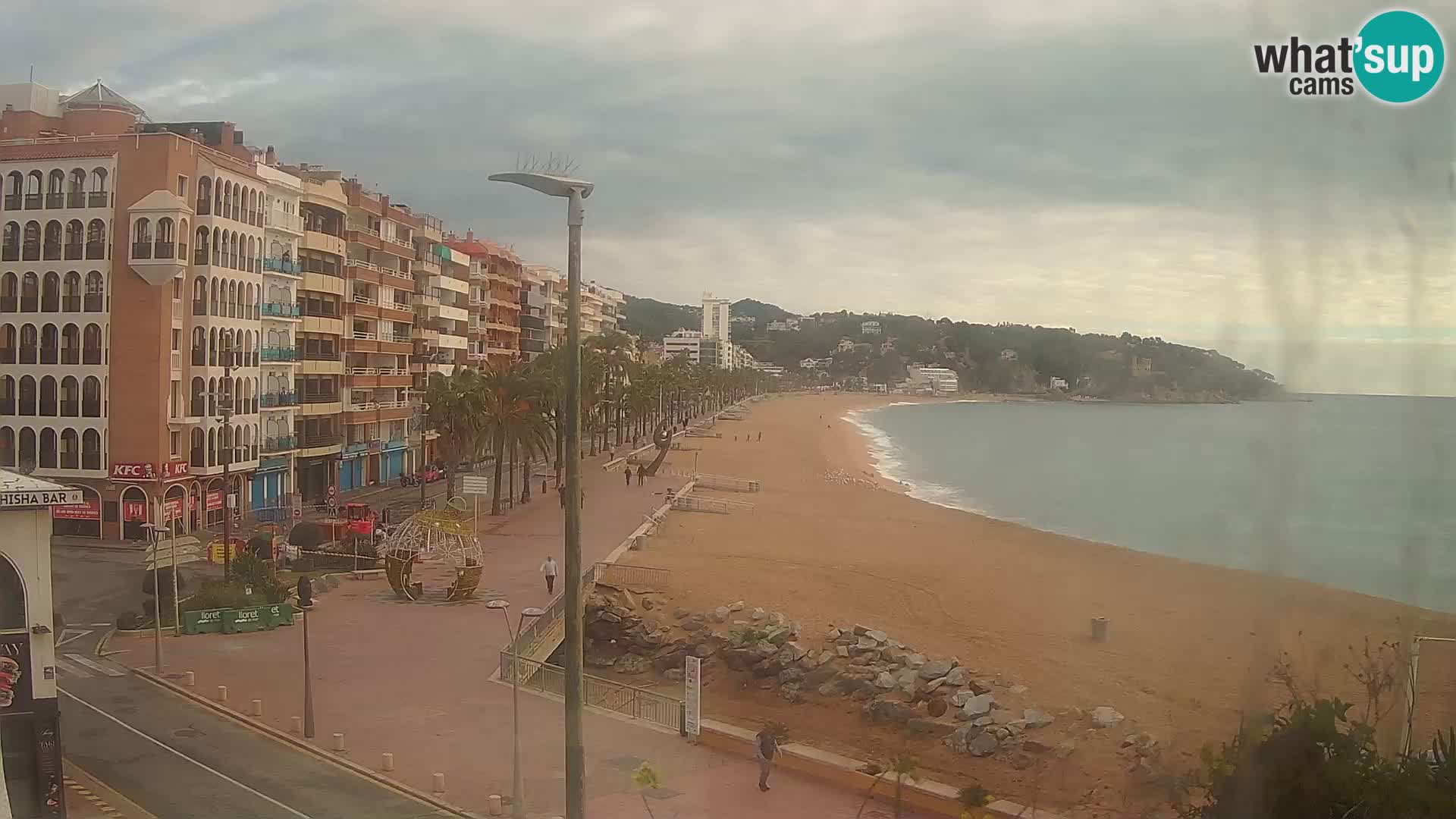 Webcam live Lloret de Mar – la spiaggia principale