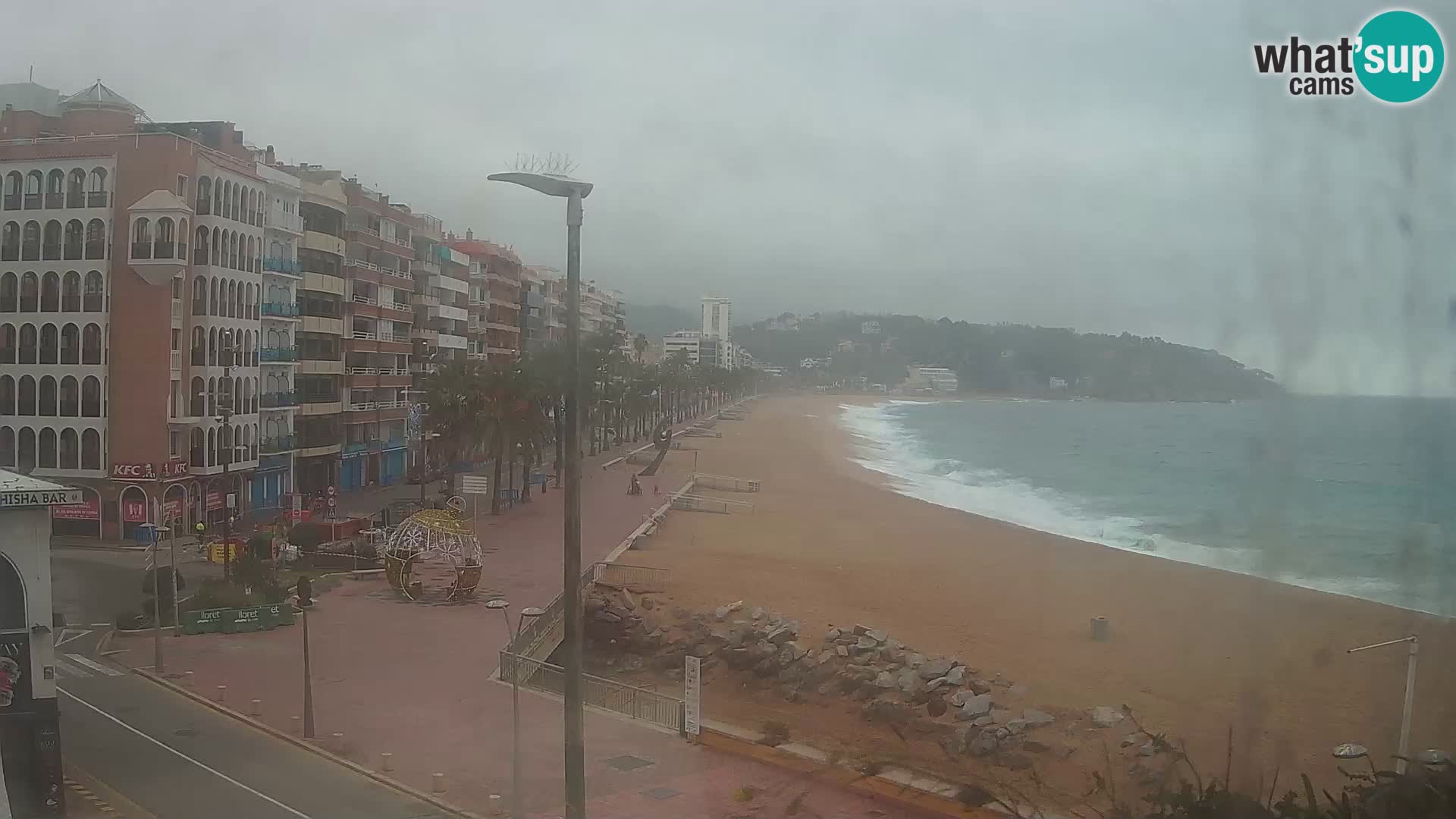 Webcam live Lloret de Mar – la spiaggia principale