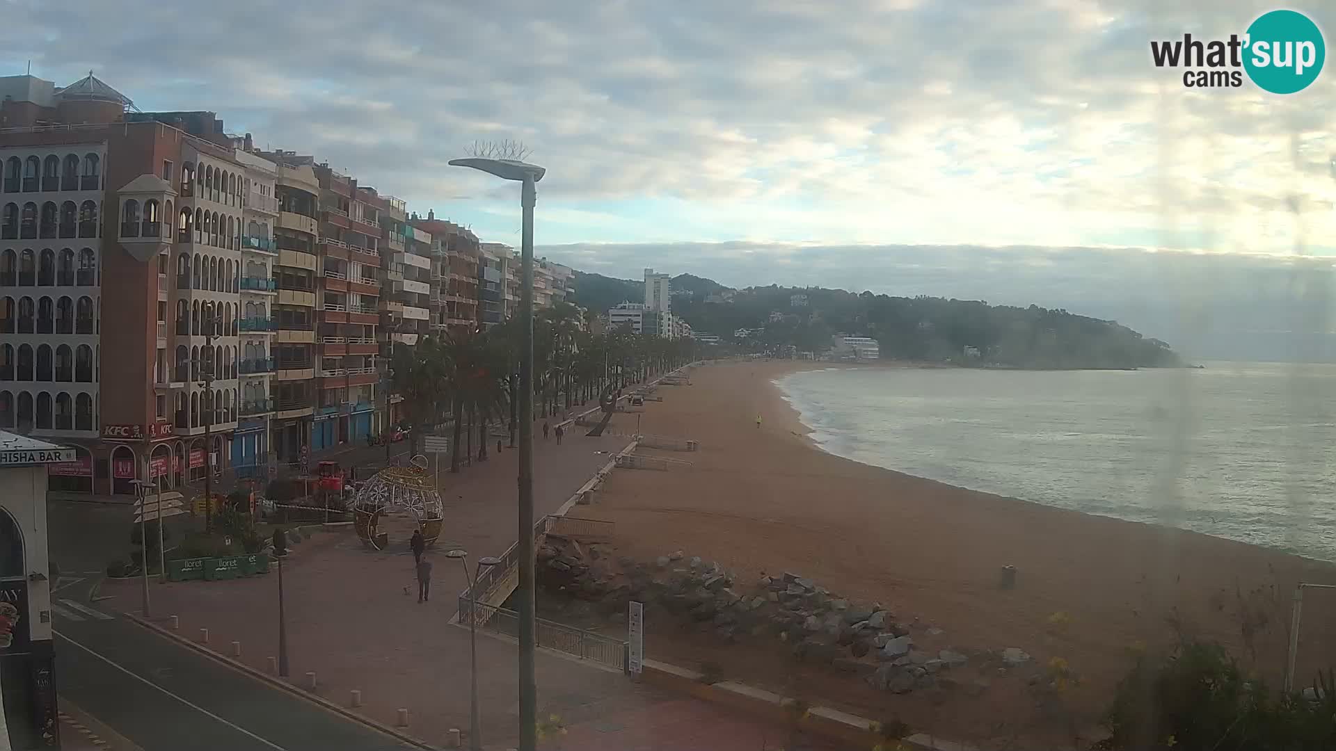 Webcam live Lloret de Mar – la spiaggia principale
