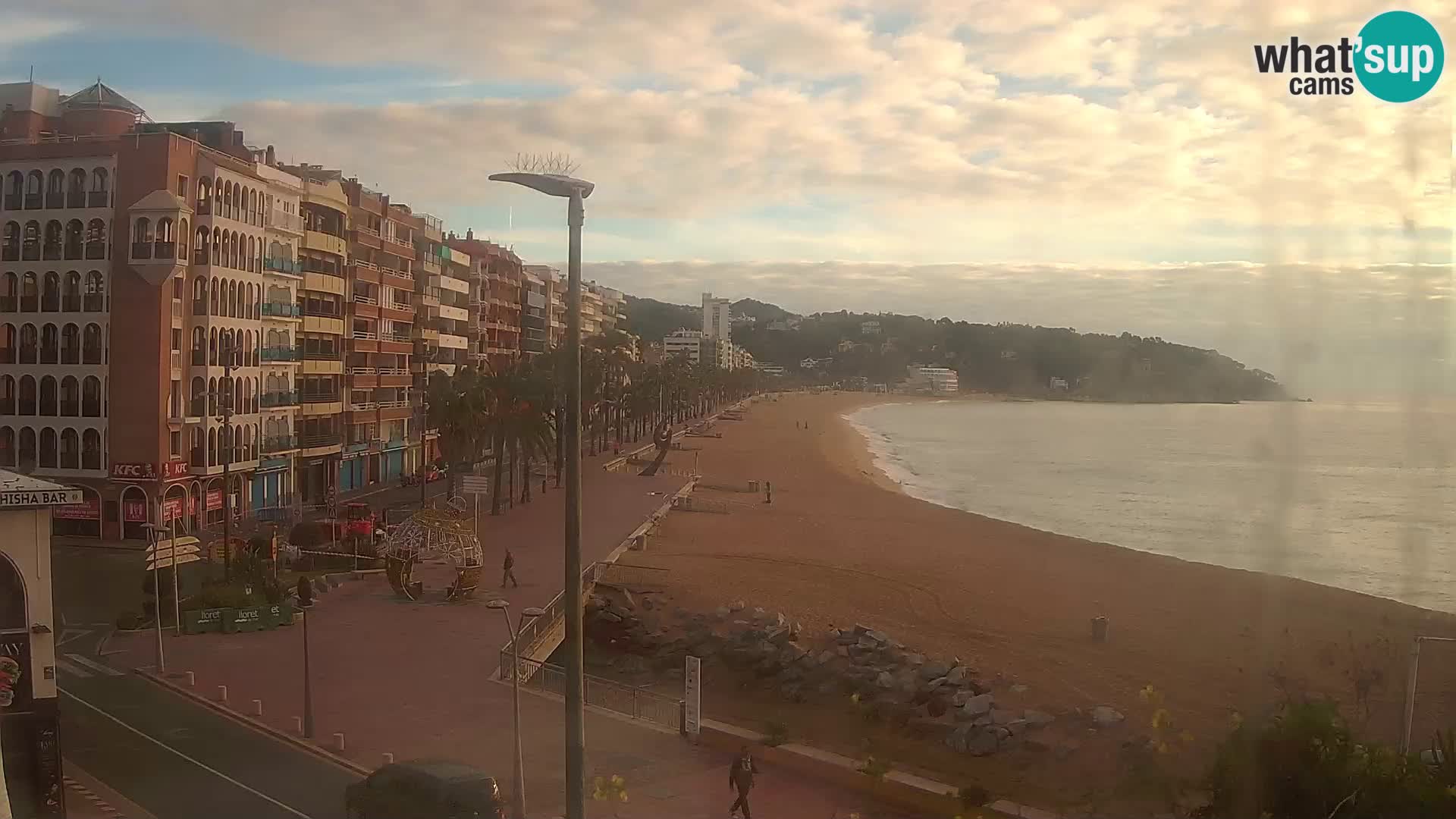 Kamera v živo Lloret de Mar – plaža