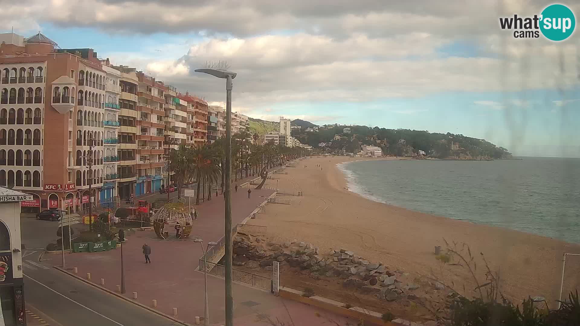Kamera v živo Lloret de Mar – plaža