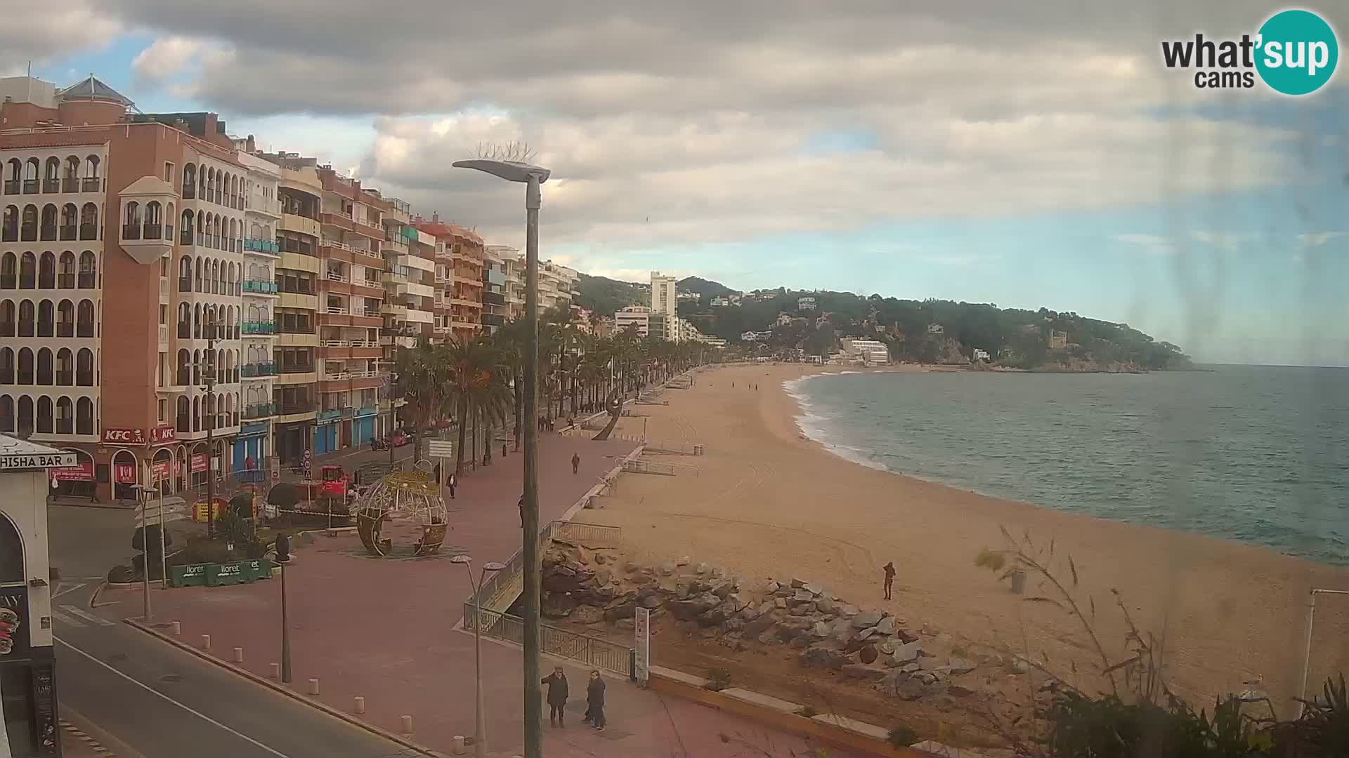 Webcam live Lloret de Mar – la spiaggia principale