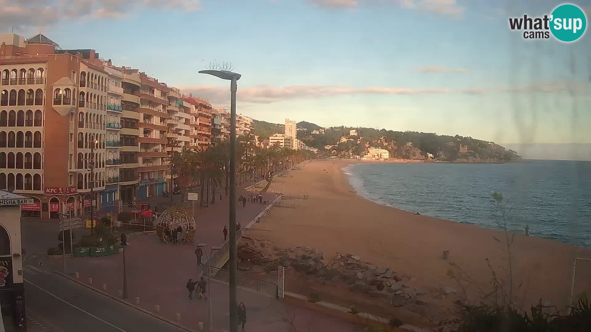 Webcam streaming Lloret de Mar – Plage