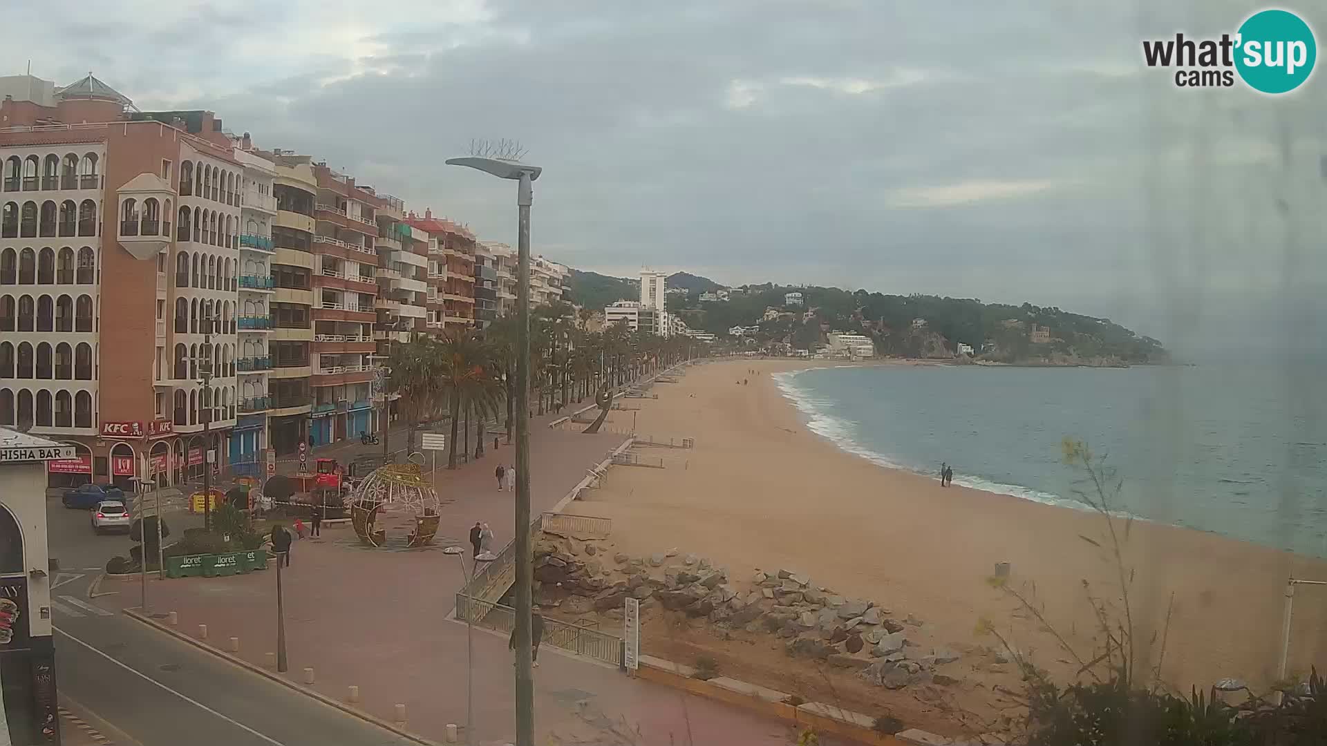 Kamera v živo Lloret de Mar – plaža