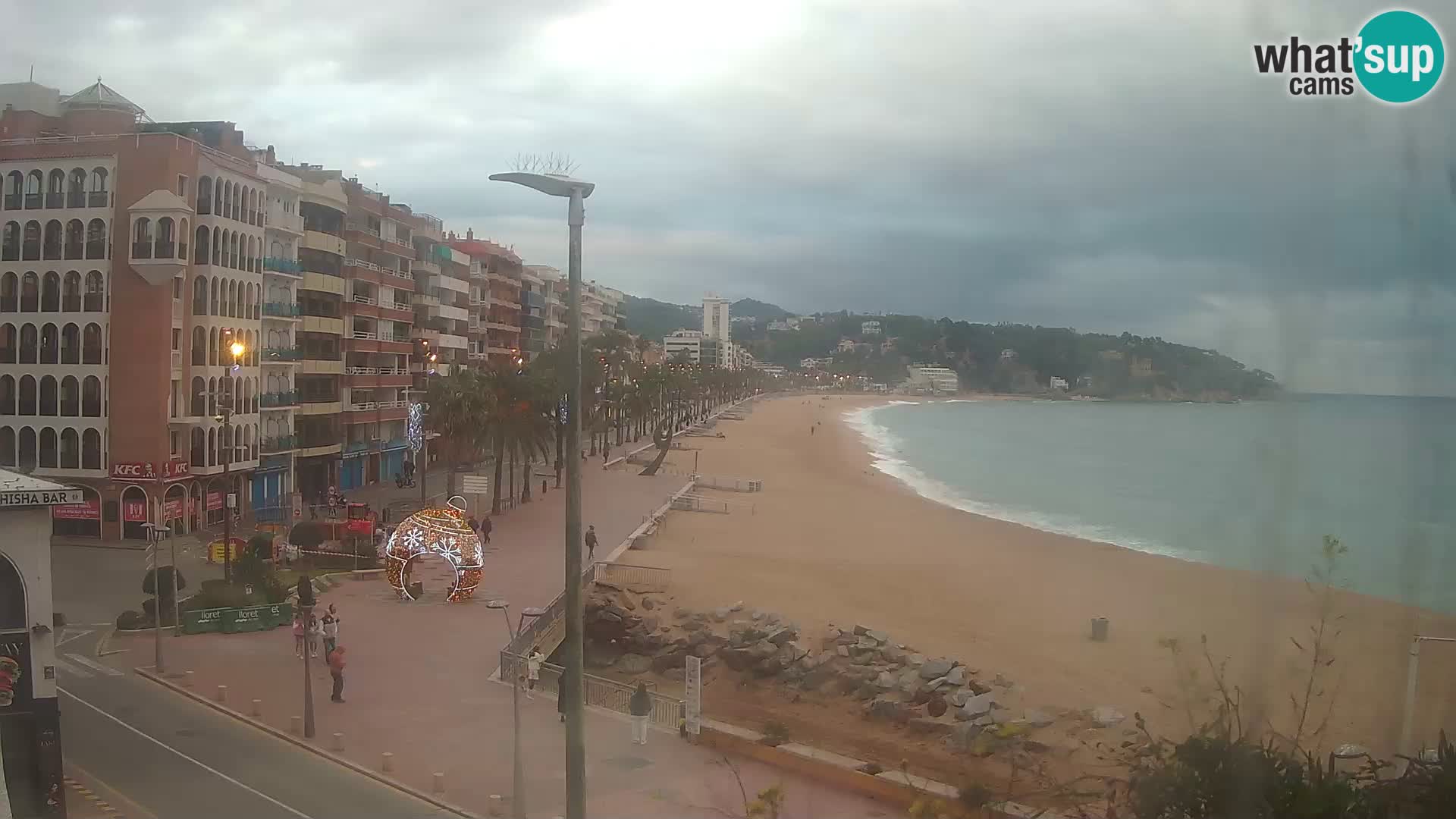 Kamera v živo Lloret de Mar – plaža