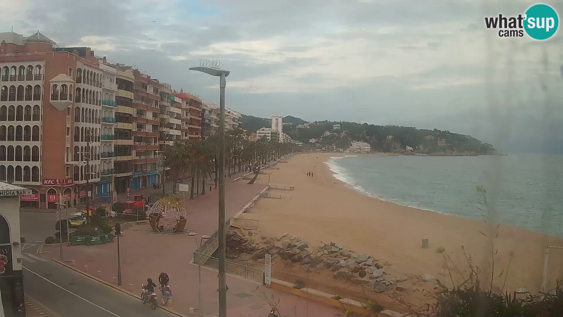 Kamera v živo Lloret de Mar – plaža
