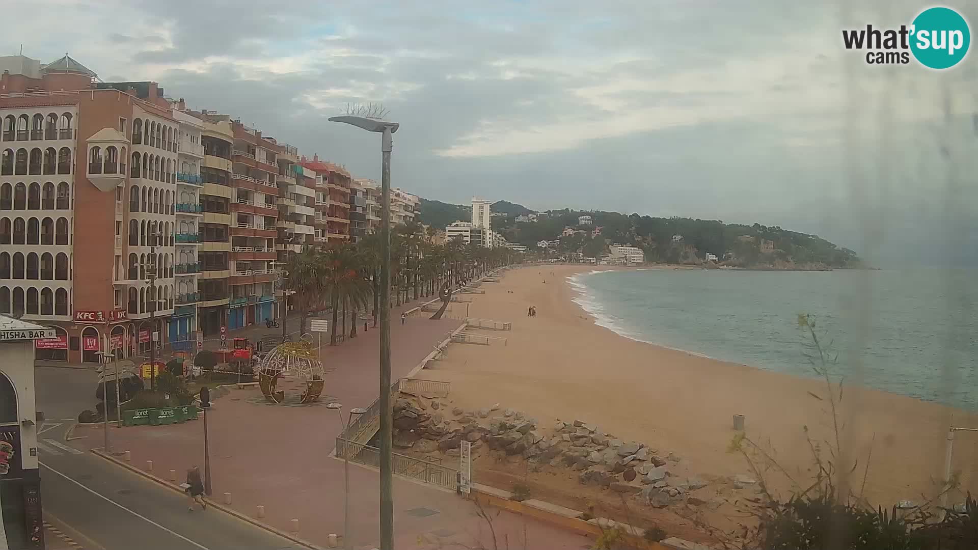 Kamera v živo Lloret de Mar – plaža
