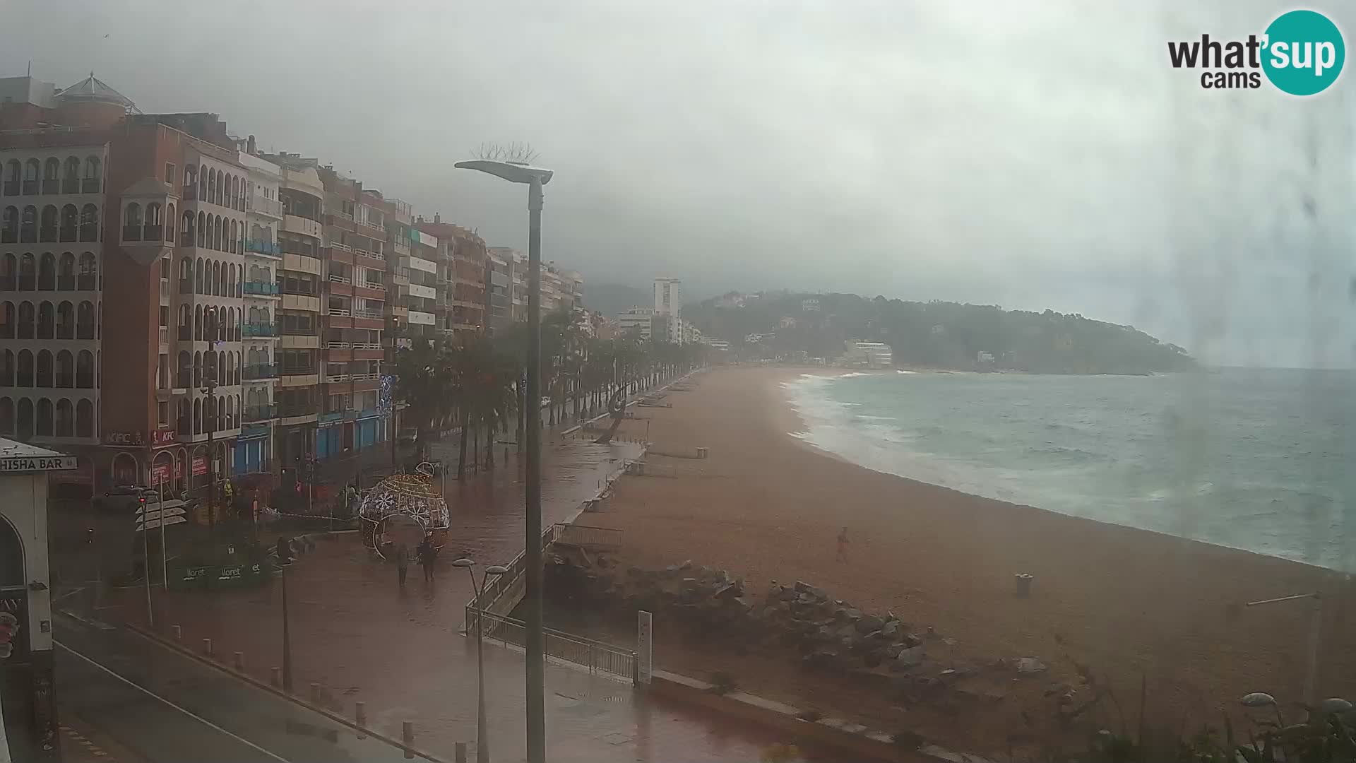 Kamera v živo Lloret de Mar – plaža