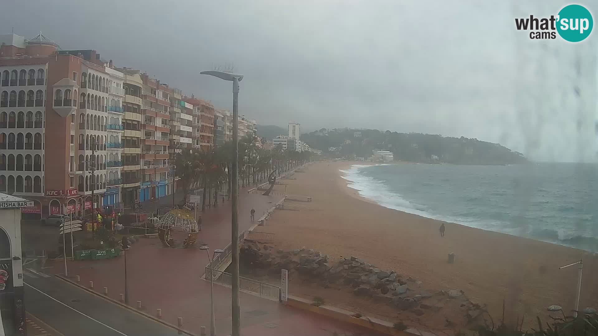 Kamera v živo Lloret de Mar – plaža