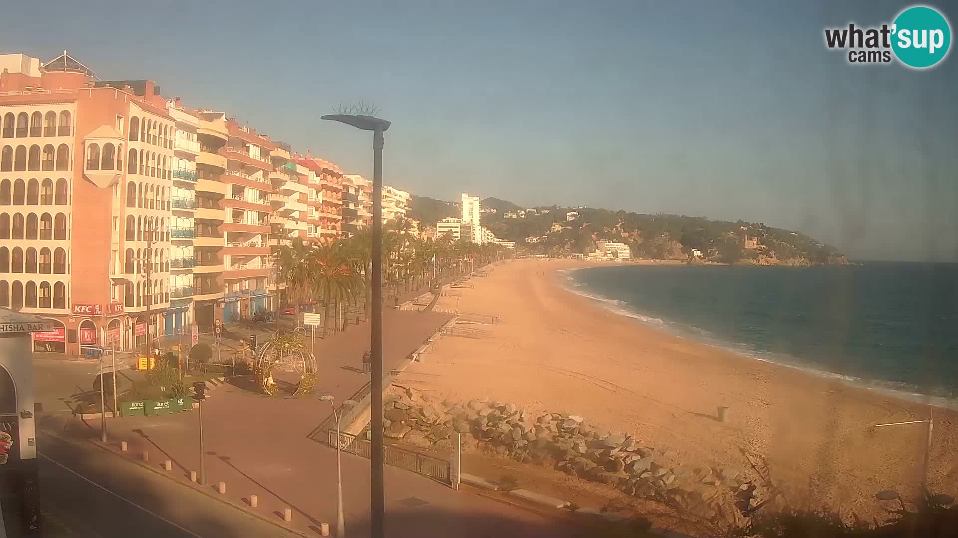 Webcam live Lloret de Mar – Hauptstrand