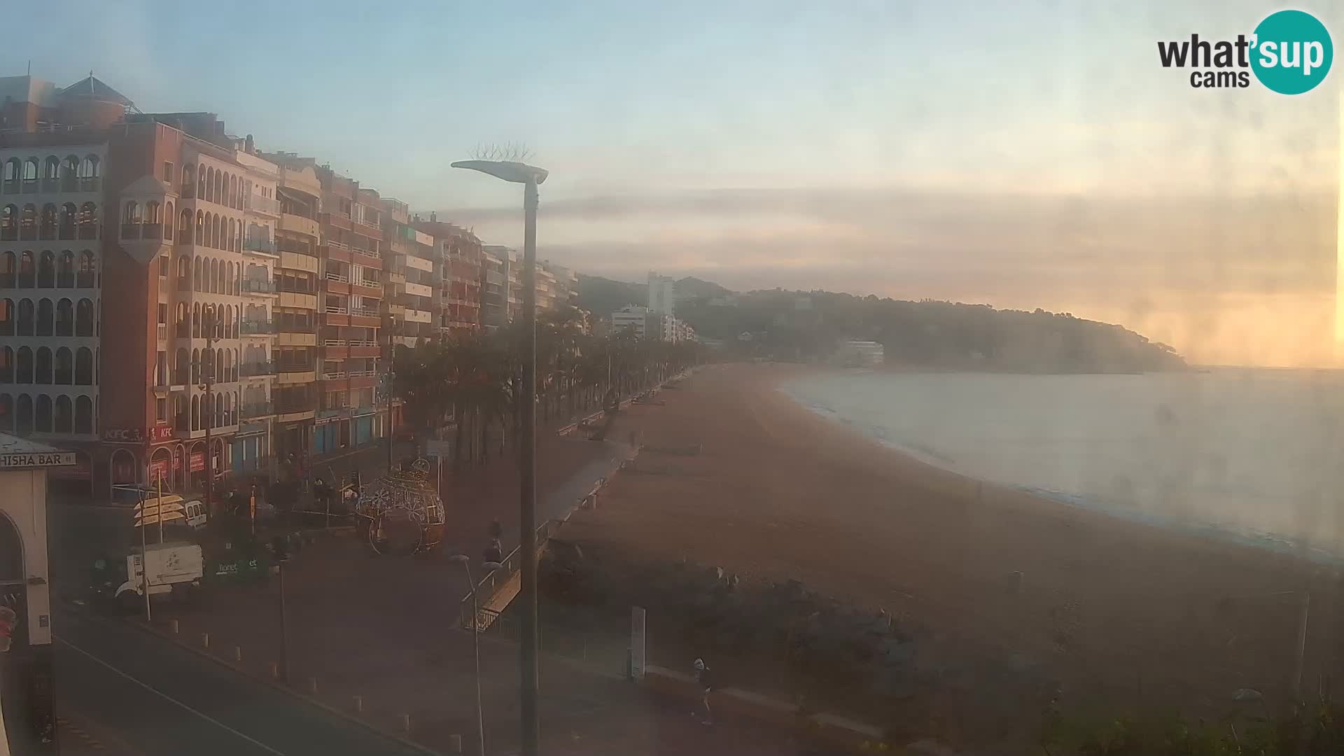 Webcam Lloret de Mar – the main beach – – Costa Brava – Spain