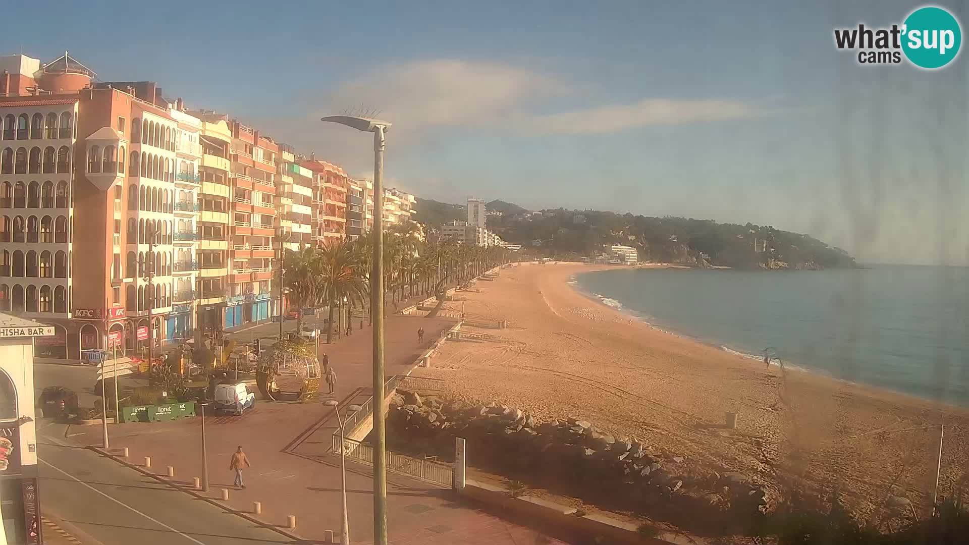 Webcam Live Lloret de Mar – La plage