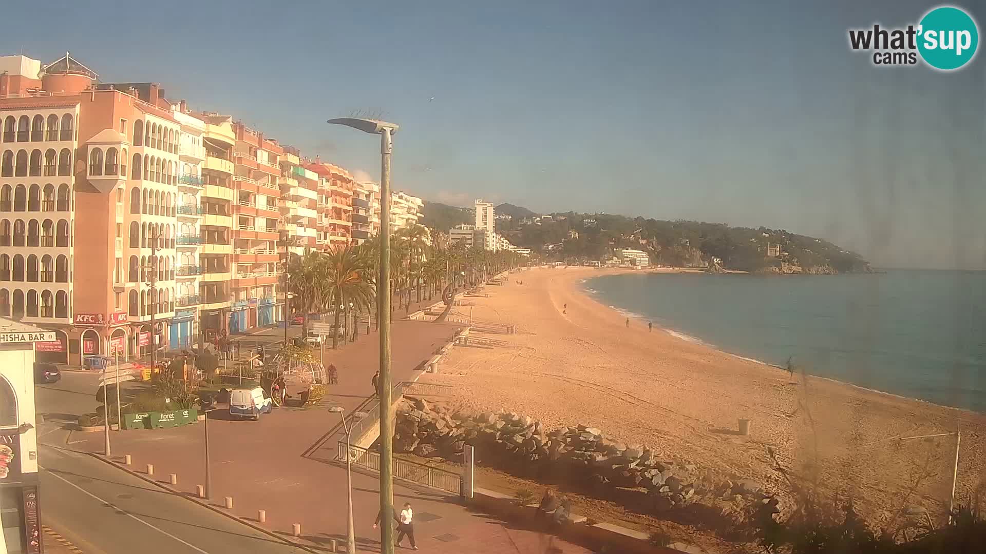 Kamera v živo Lloret de Mar – plaža