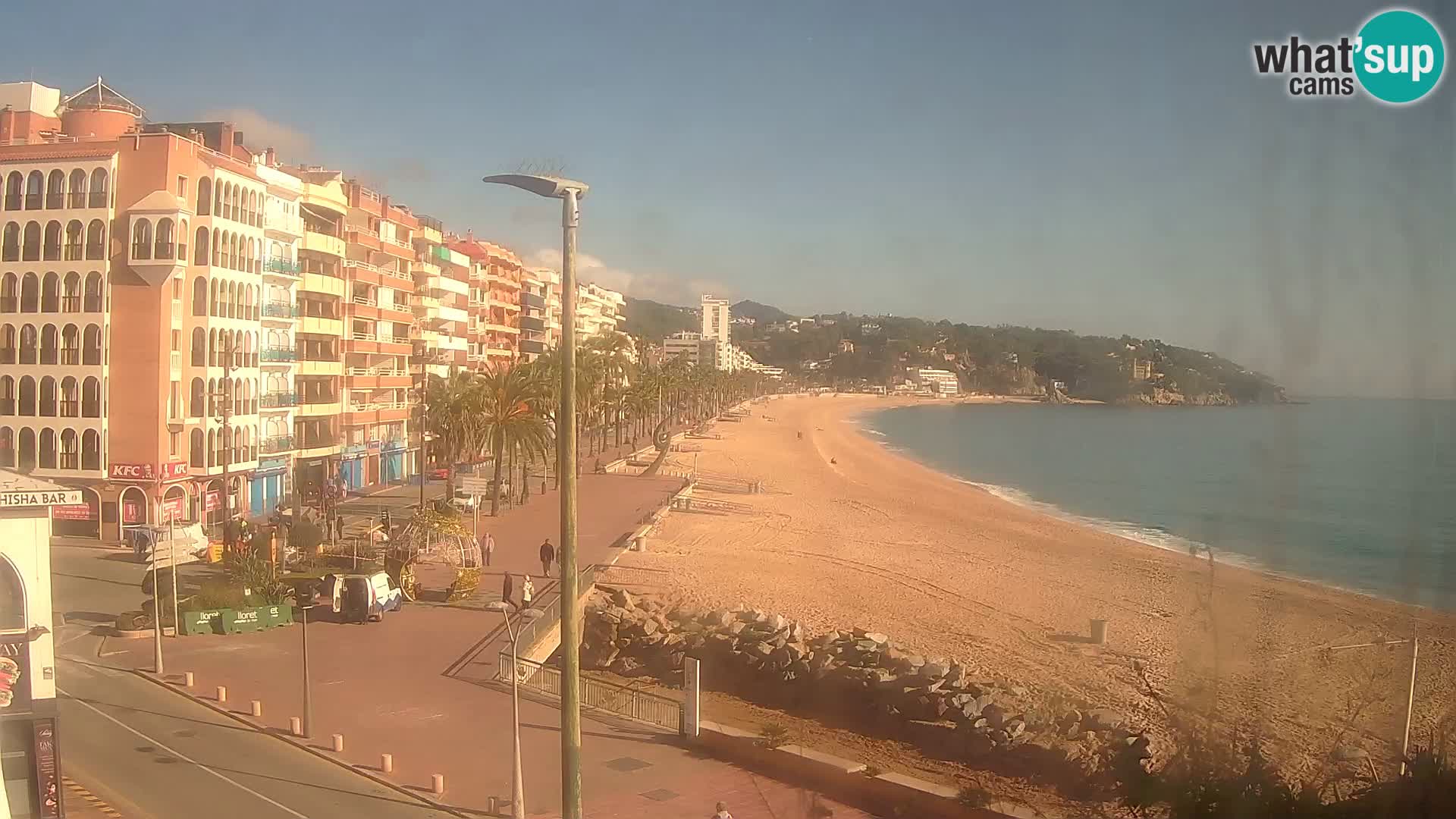 Webcam live Lloret de Mar – la spiaggia principale