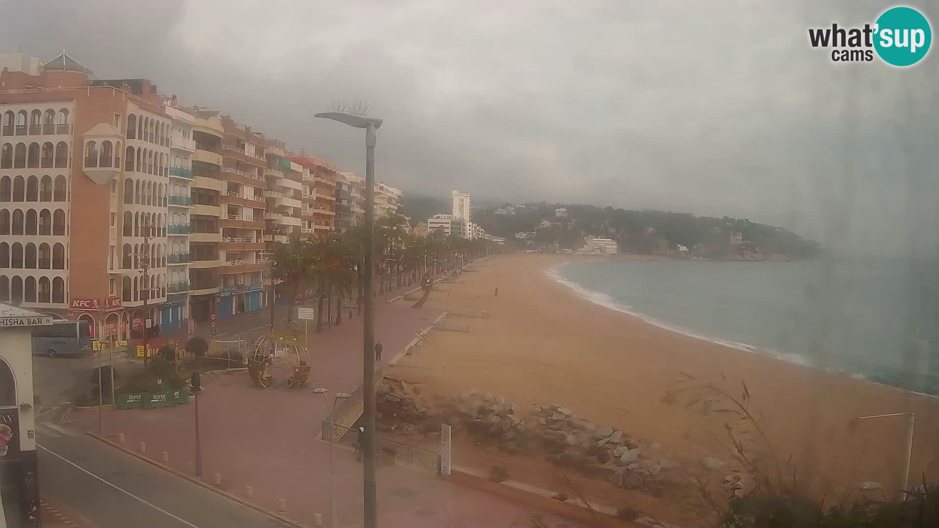 Web kamera Lloret de Mar – glavna plaža