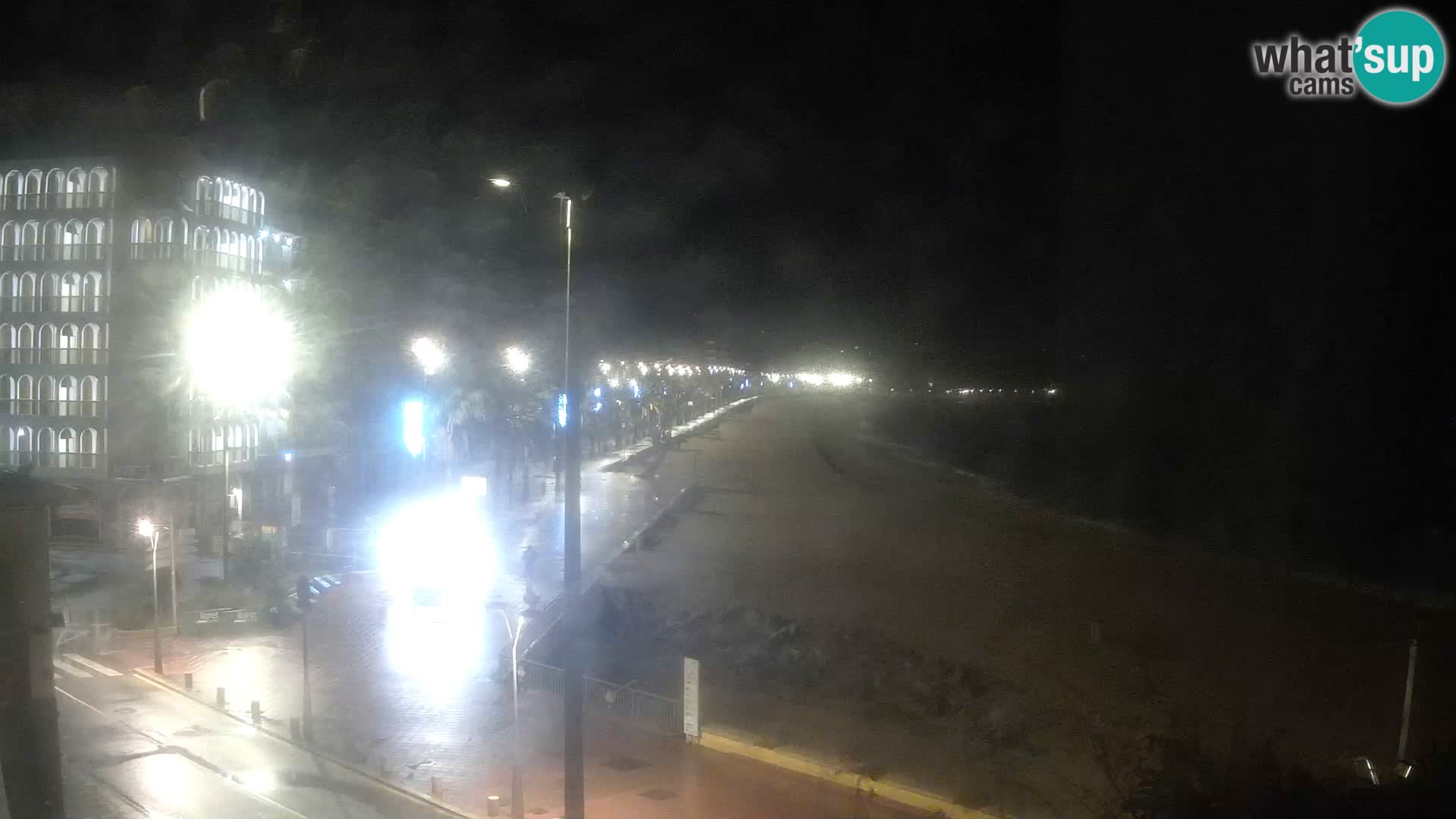 Web kamera Lloret de Mar – plaža