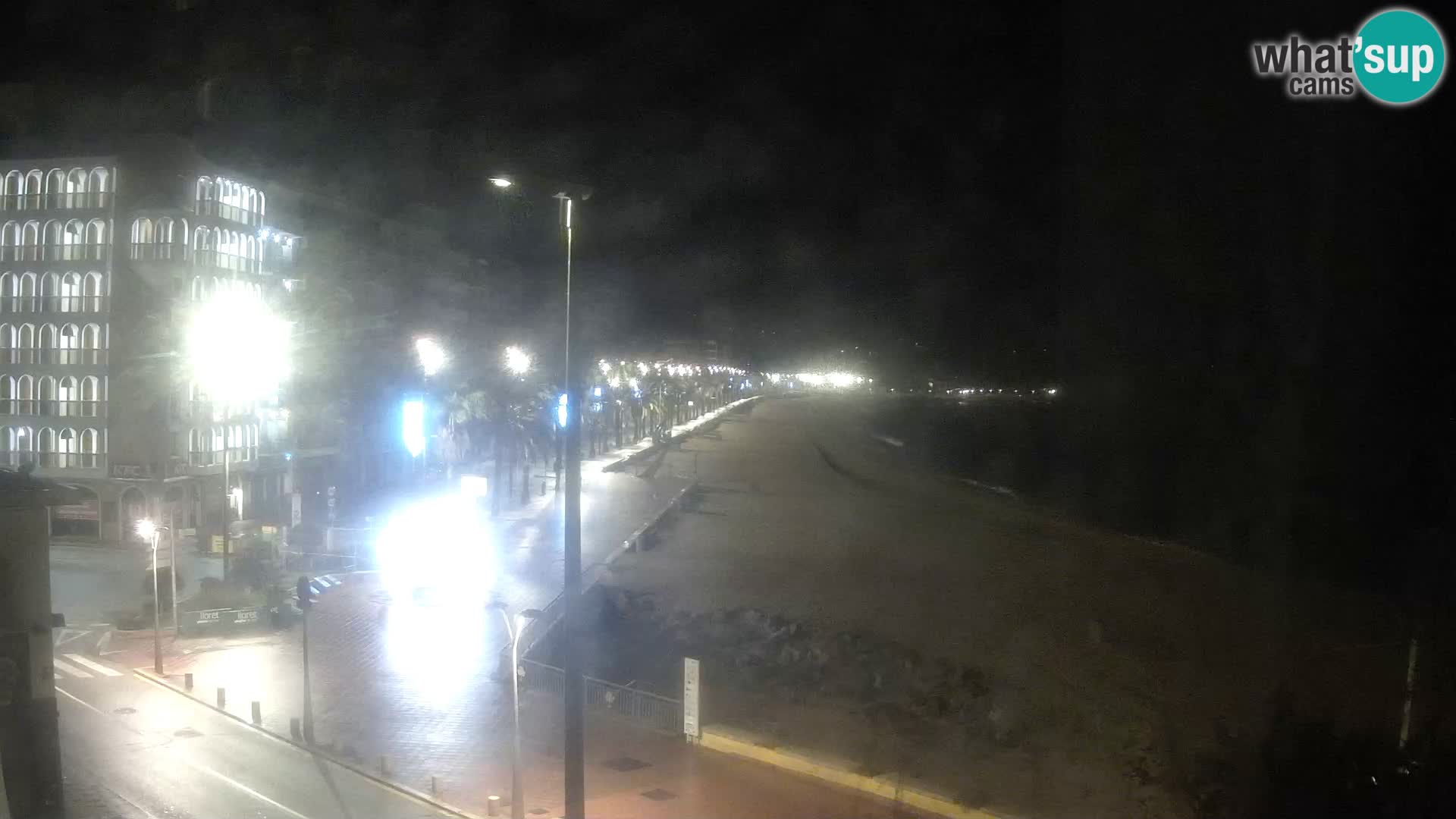 Webcam Lloret de Mar – the main beach – – Costa Brava – Spain