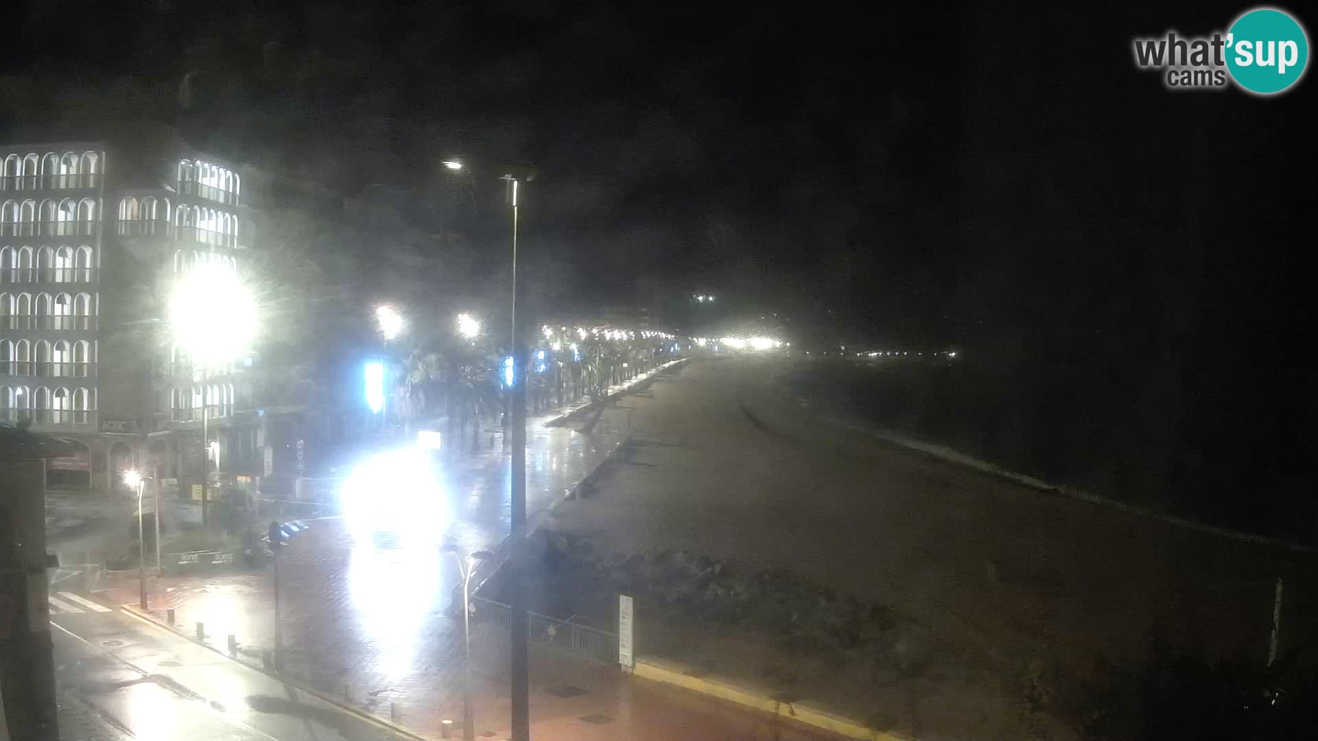Webcam Lloret de Mar – the main beach – – Costa Brava – Spain