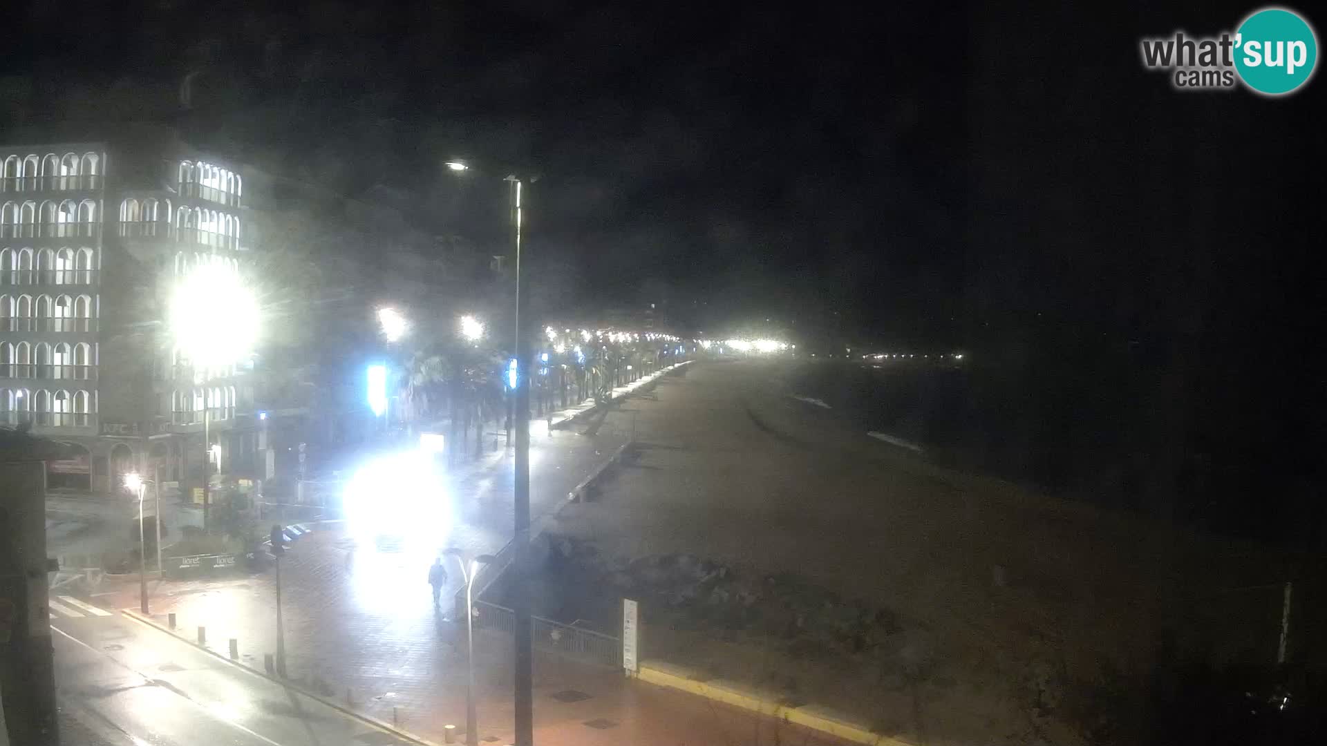 Webcam Lloret de Mar – the main beach – – Costa Brava – Spain