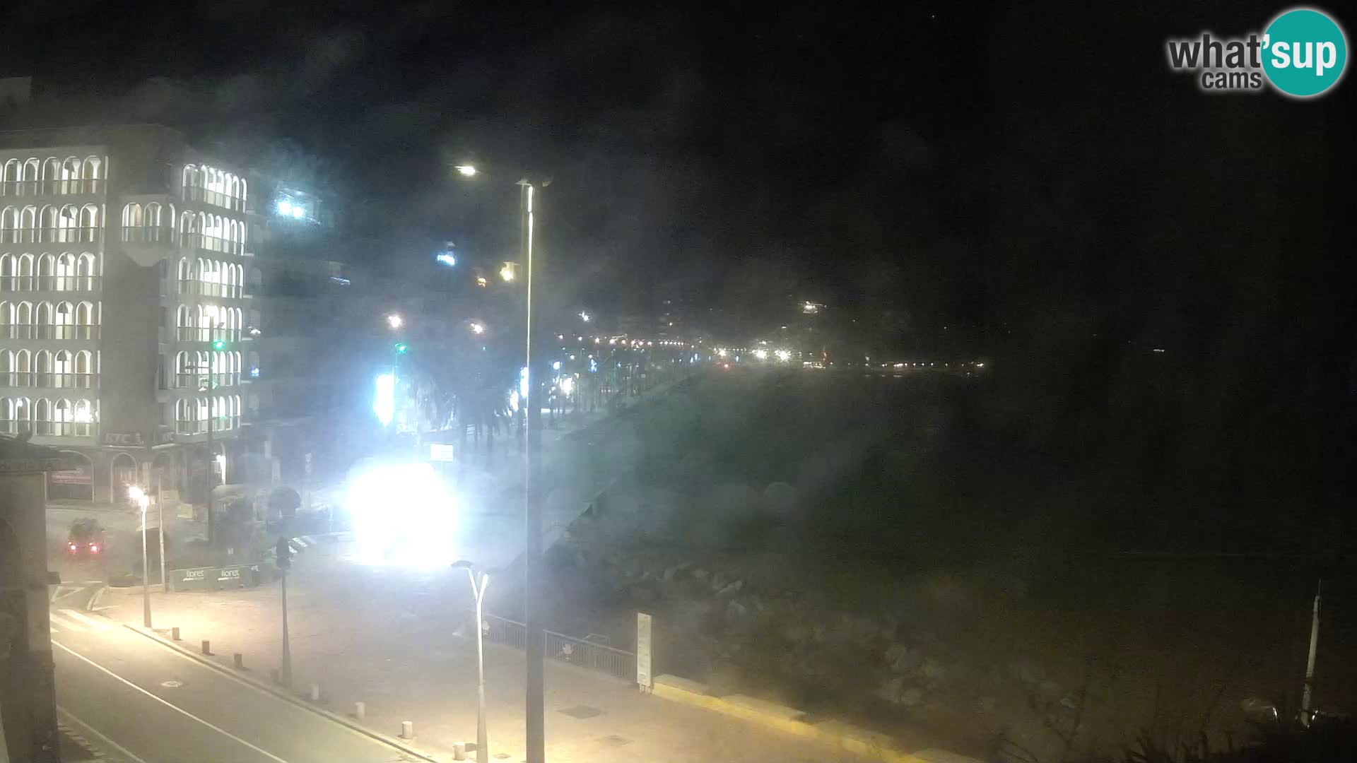 Webcam Lloret de Mar – the main beach – – Costa Brava – Spain