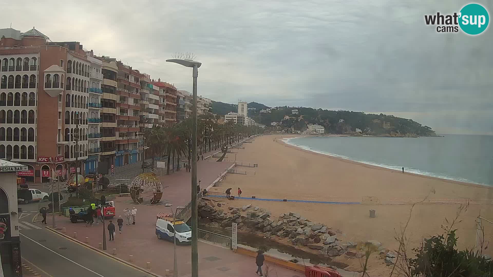 Webcam streaming Lloret de Mar – Plage